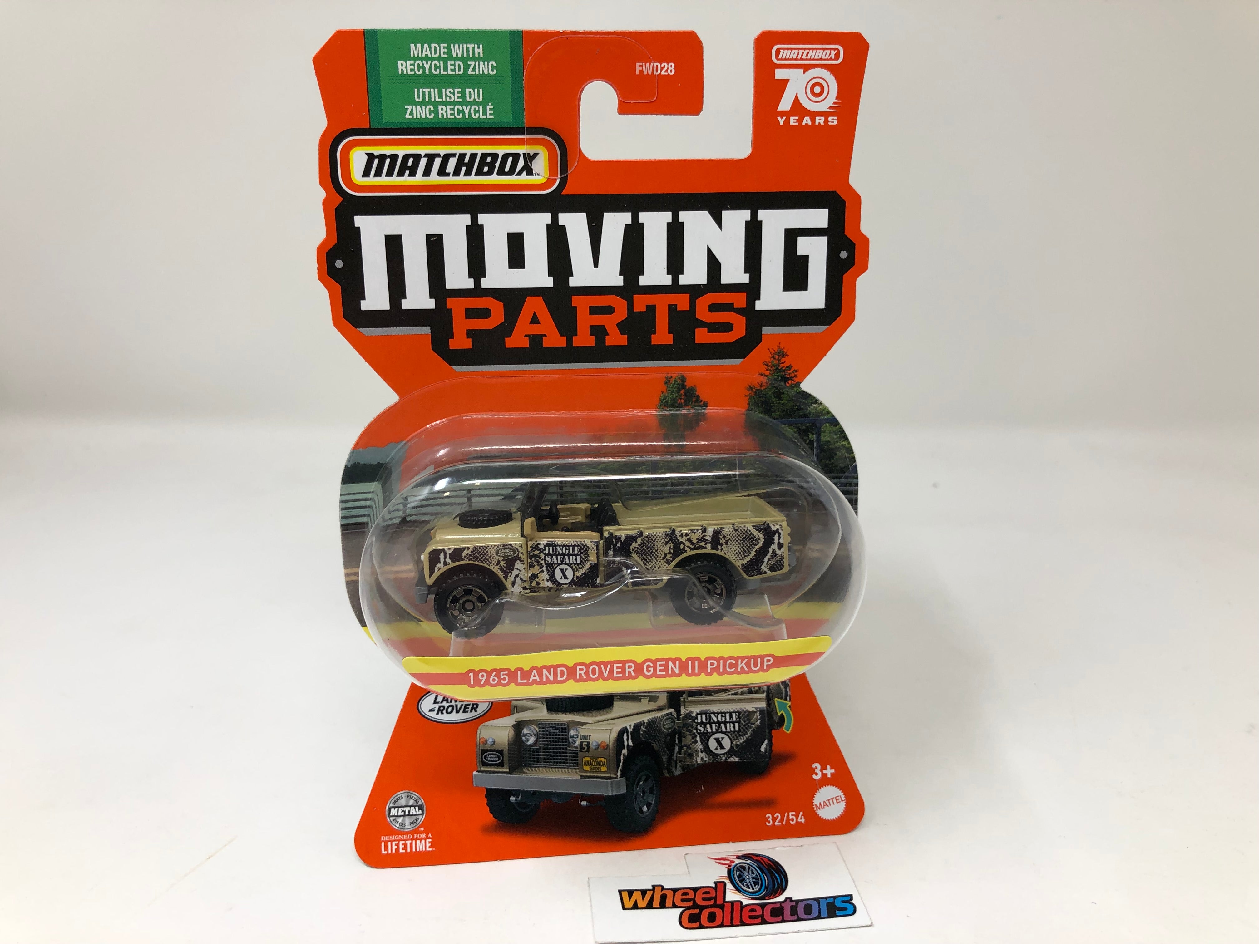 1965 Land Rover GEN II Pickup 32/54 * Tan* 2023 Matchbox Moving Parts Case E、mySite、hgirdovlk