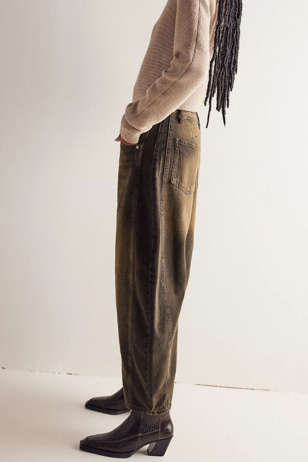  Cora Wide Leg Jeans with Pockets、mySite、justintrudeaud