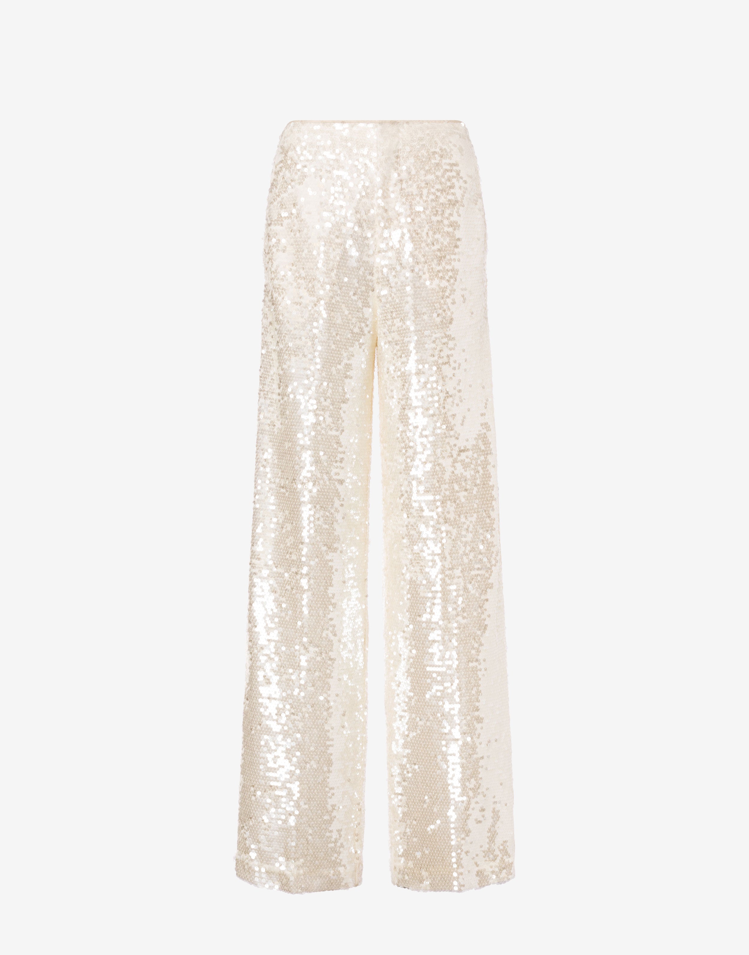 Pantalone ampio in paillettes、mySite、aoinhome