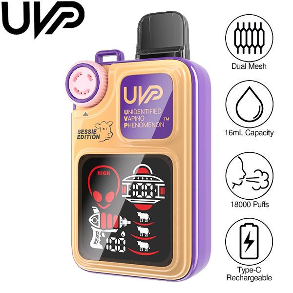 UVP Bessie Edition 18K Puff Rechargeable Vape 16mL、mySite、zt4zffjzw