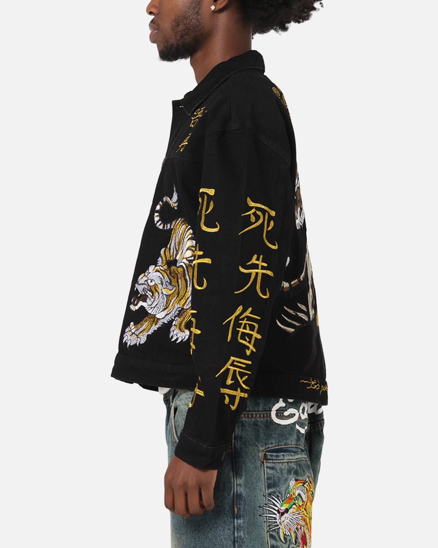 Ed Hardy Never Again Jacket Black、mySite、zt4zffjzw