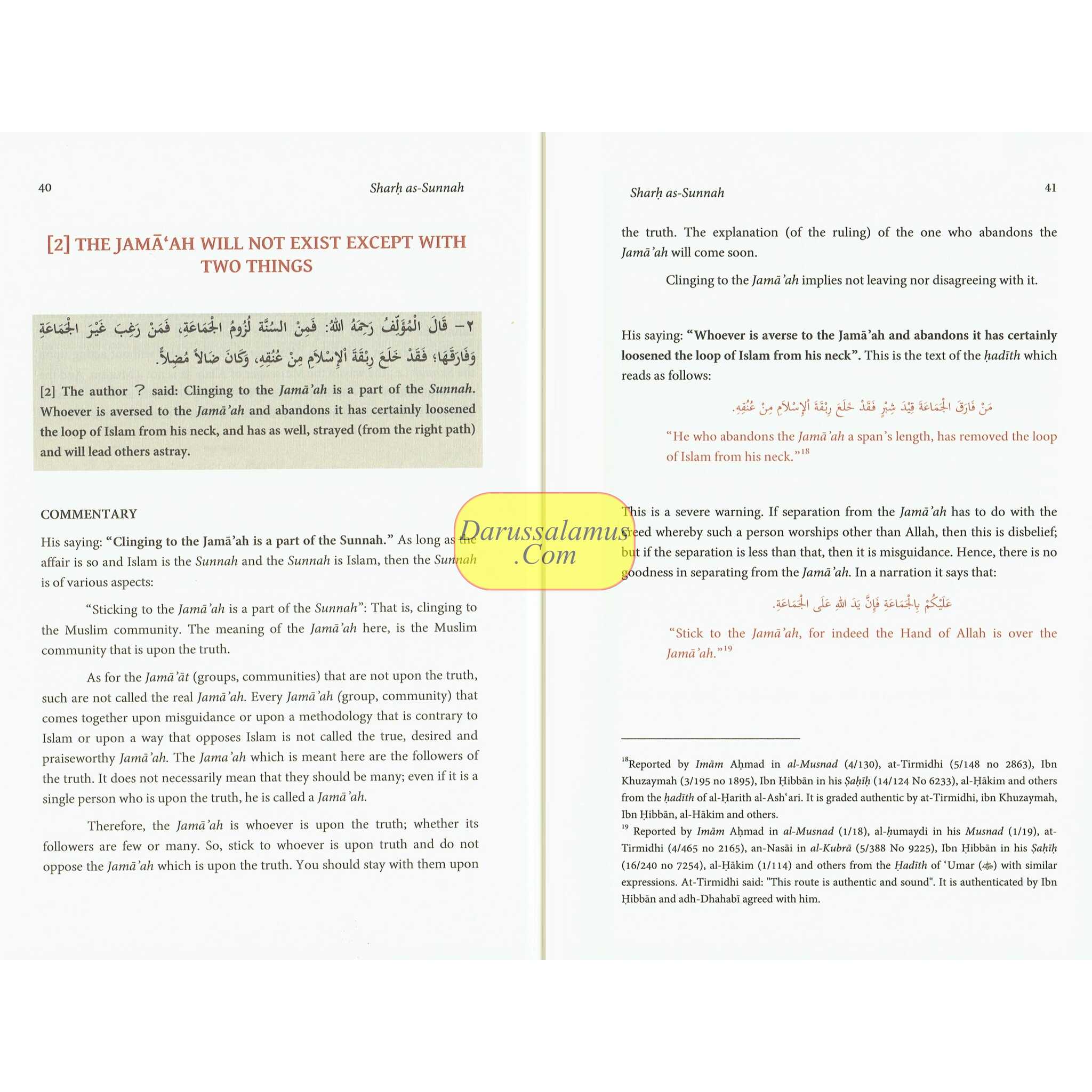 A Gift to the Reader in Annotation of Sharh as-Sunnah,The Explanation of the Sunnah、mySite、topwebapps