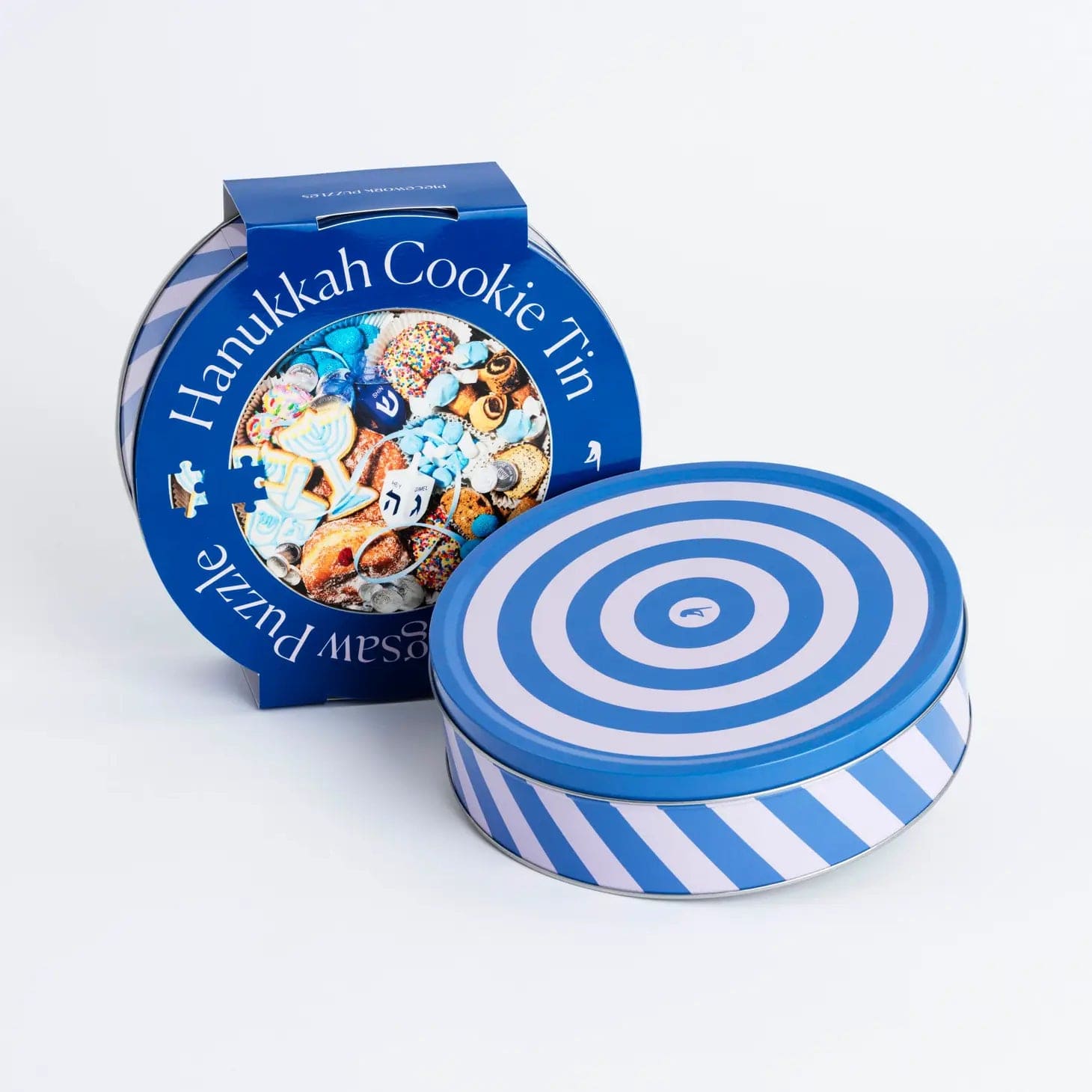 Hanukkah Cookie Tin Jigsaw Puzzle - 750 Pieces、mySite、topwebapps