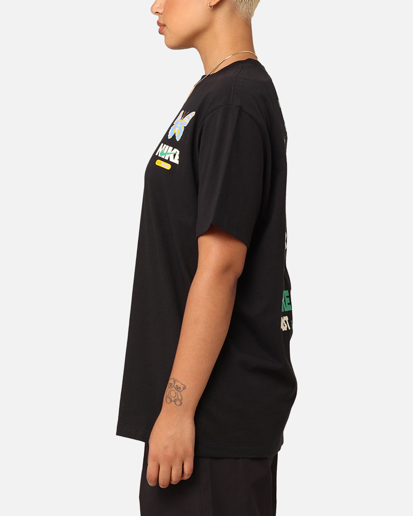 Nike Women's Sportswear Graphic Boyfriend T-Shirt Black、mySite、zt4zffjzw