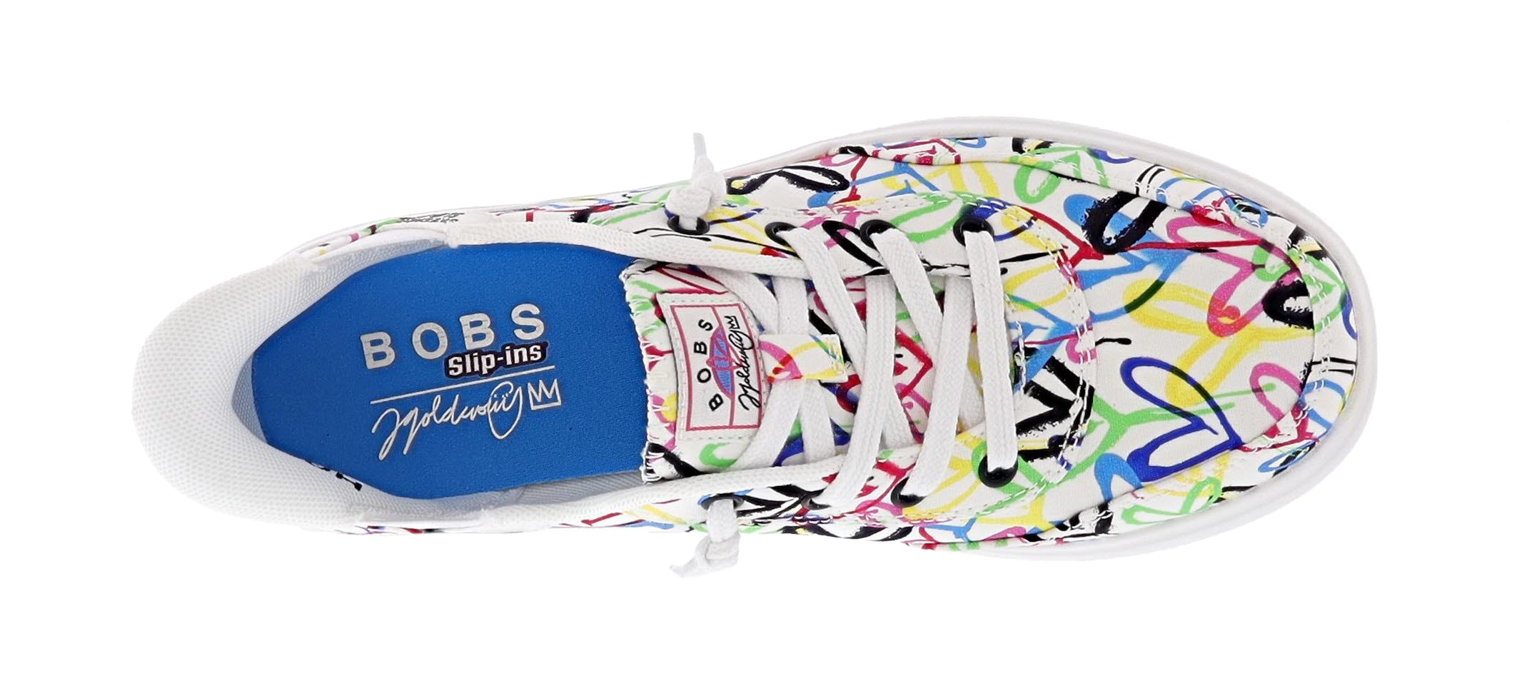 Skechers Women's Slip-Ins: Bobs Skip Cute- Gold Motive Walking Shoes、mySite、lovesweatpilates