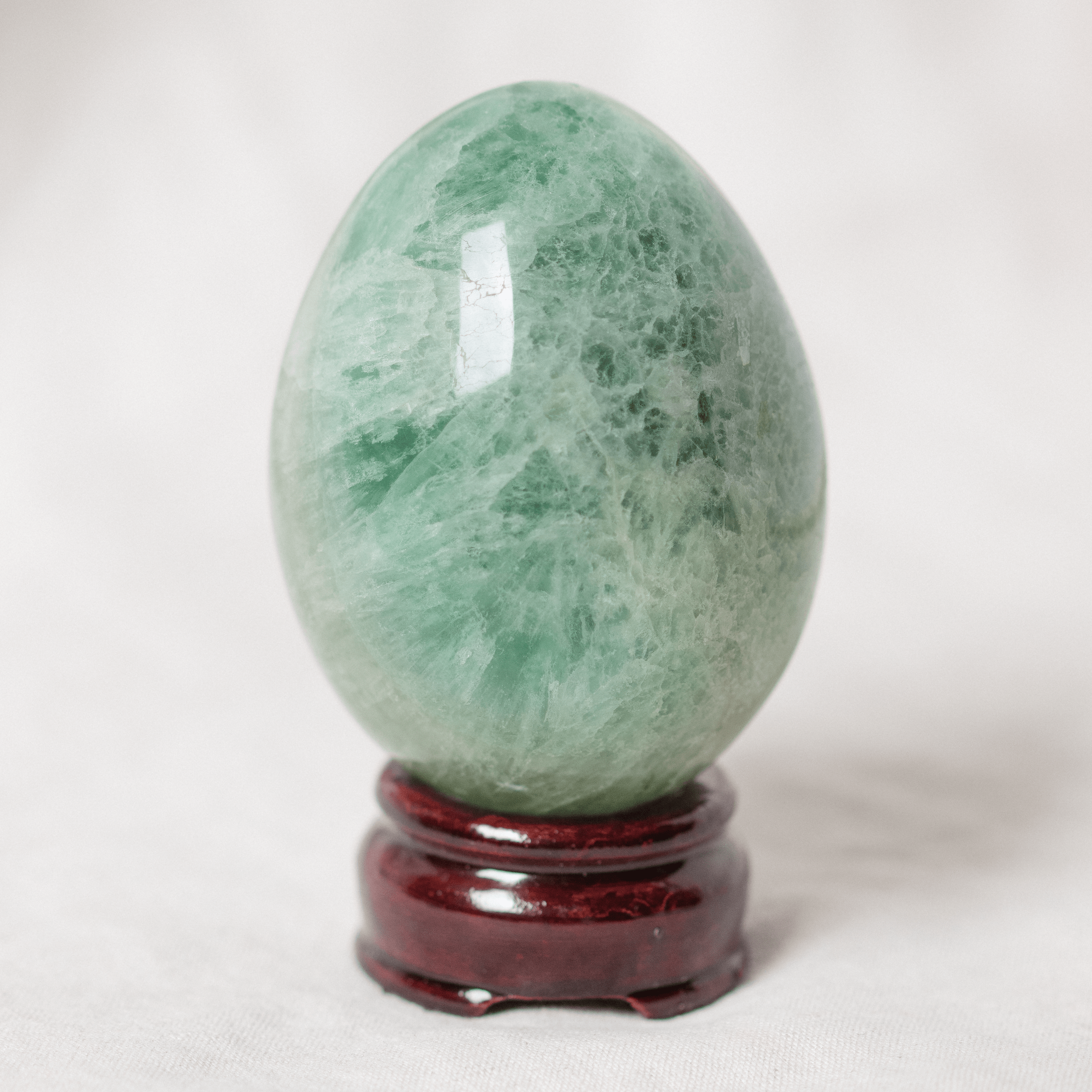 Green Rainbow Fluorite Eggs - AAA Premium Quality、mySite、hinf8tx79