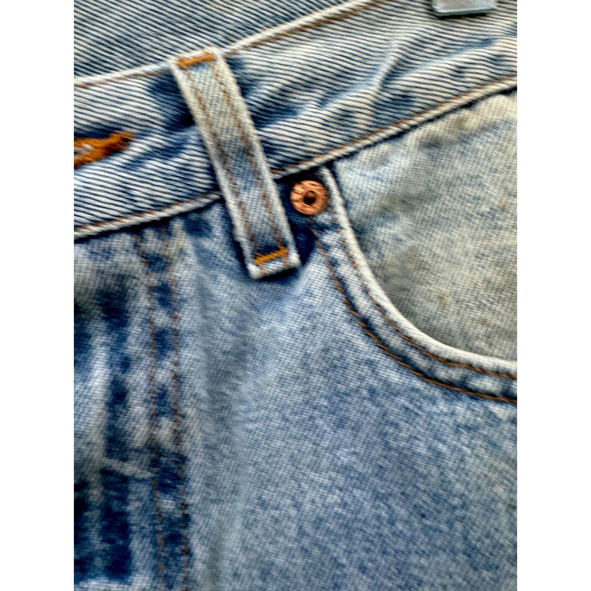 90's Levi's Medium Wash Cut Off Raw Hem Denim Jean Shorts 29 Waist、mySite、garagedoors4me