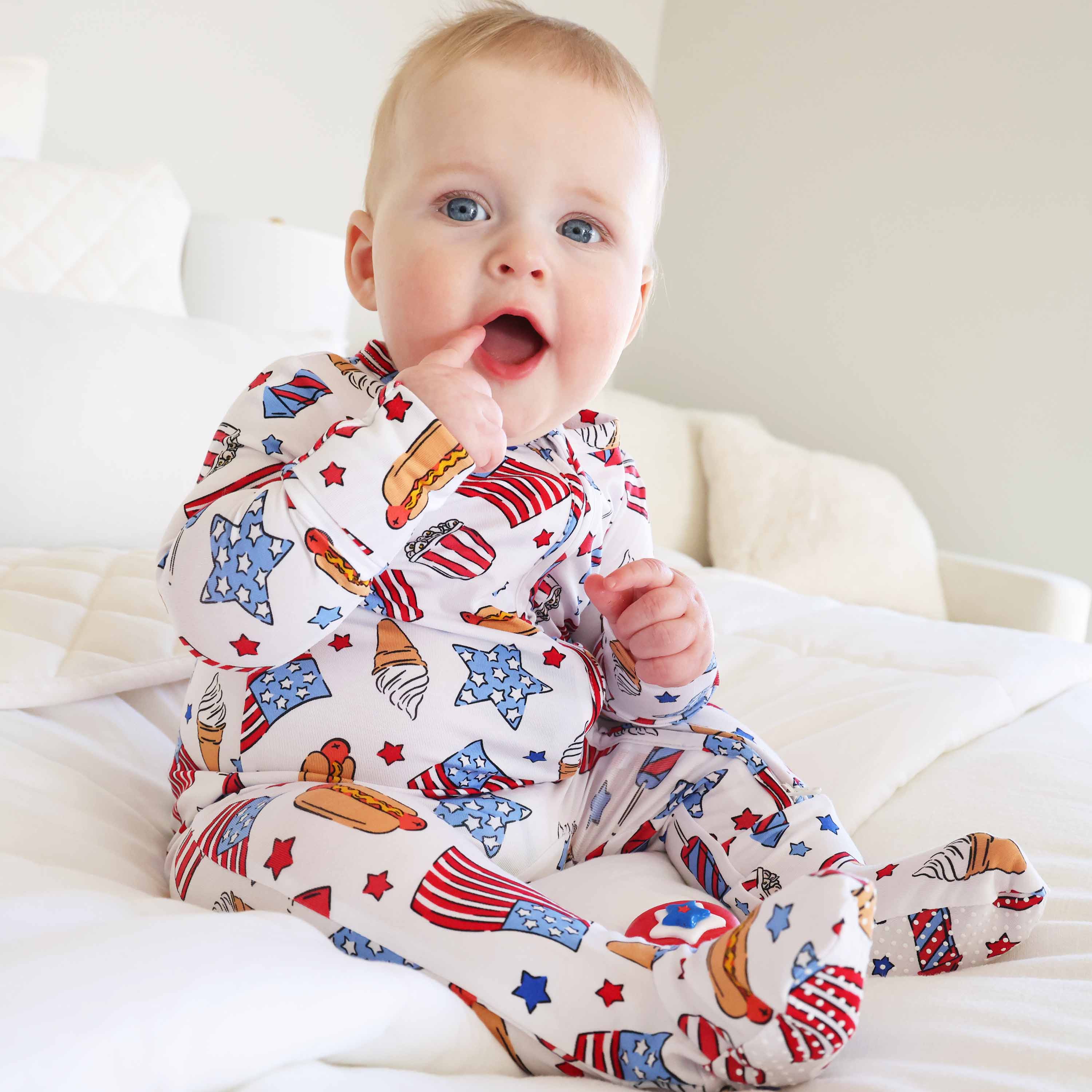  Party in the USA Zipper Footie | Fireworks、mySite、layawaytickets