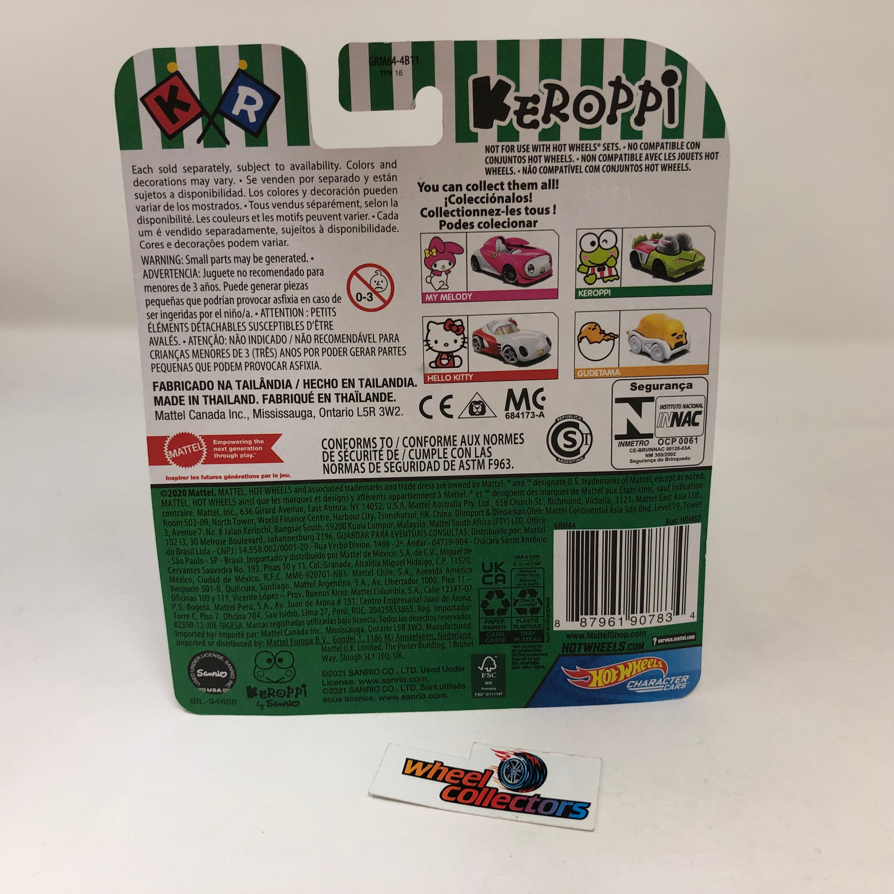 Keroppi * Hot Wheels Character Cars Hello Kitty Series、mySite、hgirdovlk