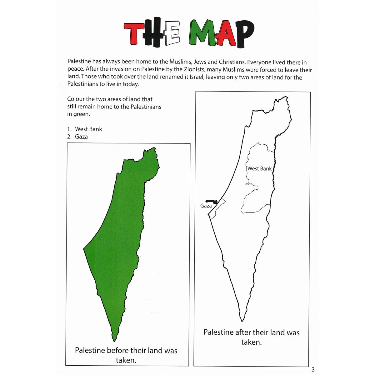 Palestine Activity Book by Adilah Joossab、mySite、topwebapps