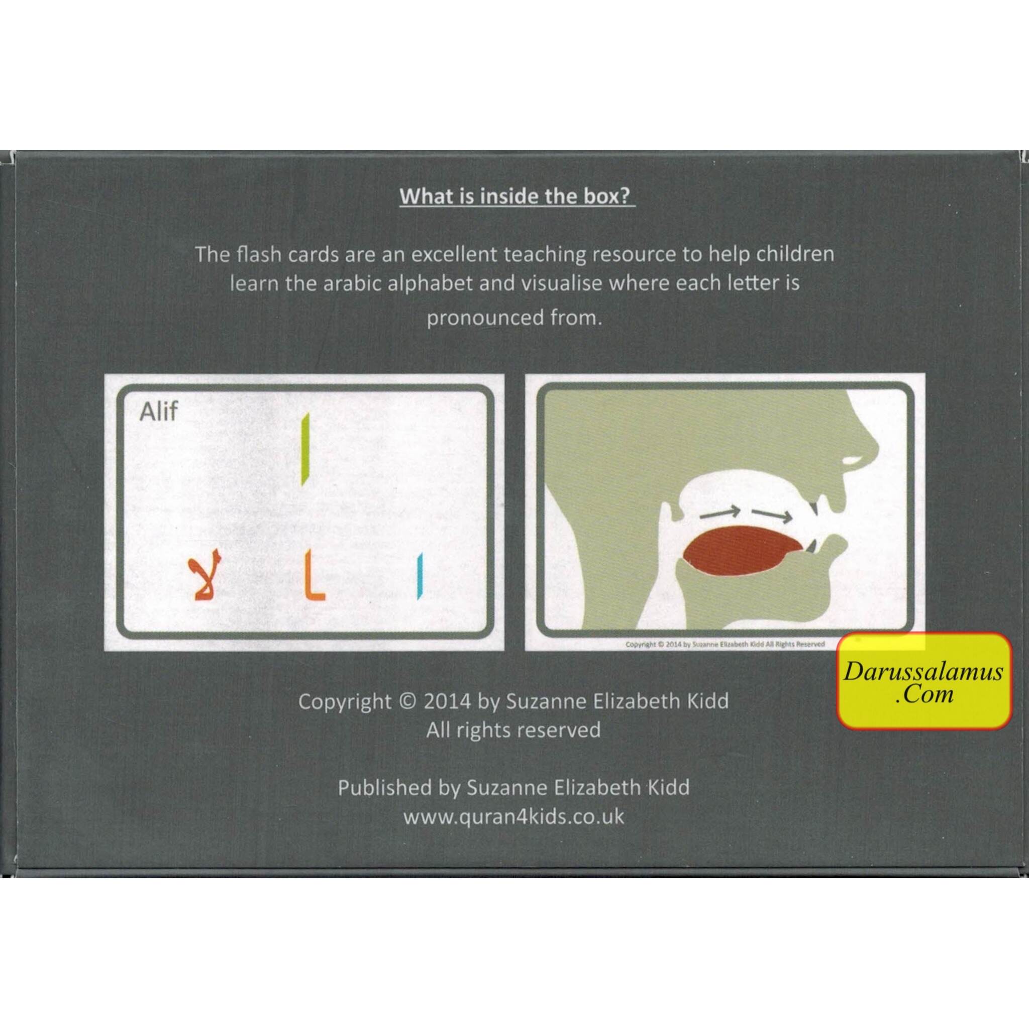 Arabic Alphabet Flash Cards By Suzanne Elizabeth Kidd、mySite、topwebapps