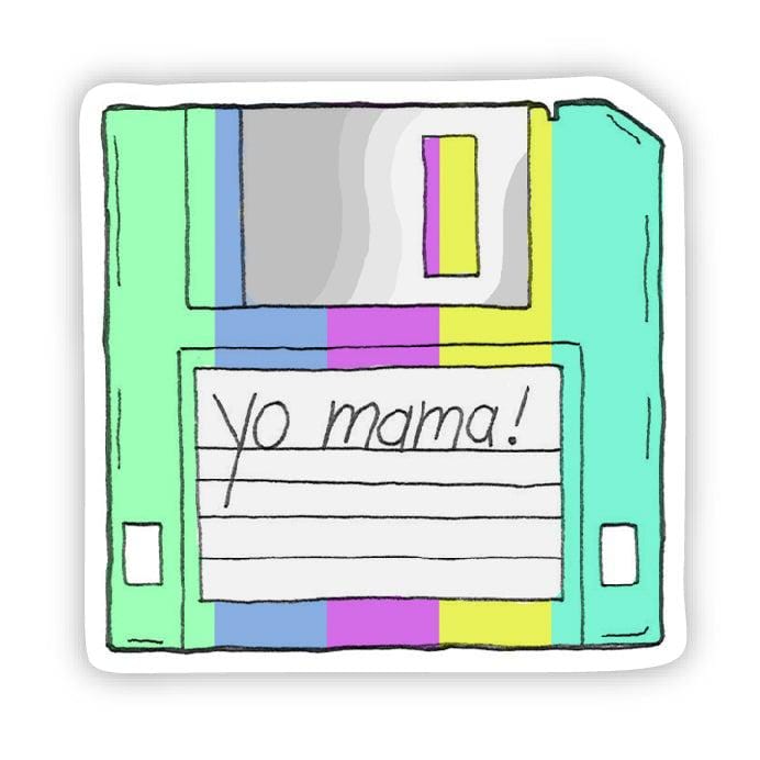  yo mama 90s sticker、mySite、elrpsem3k