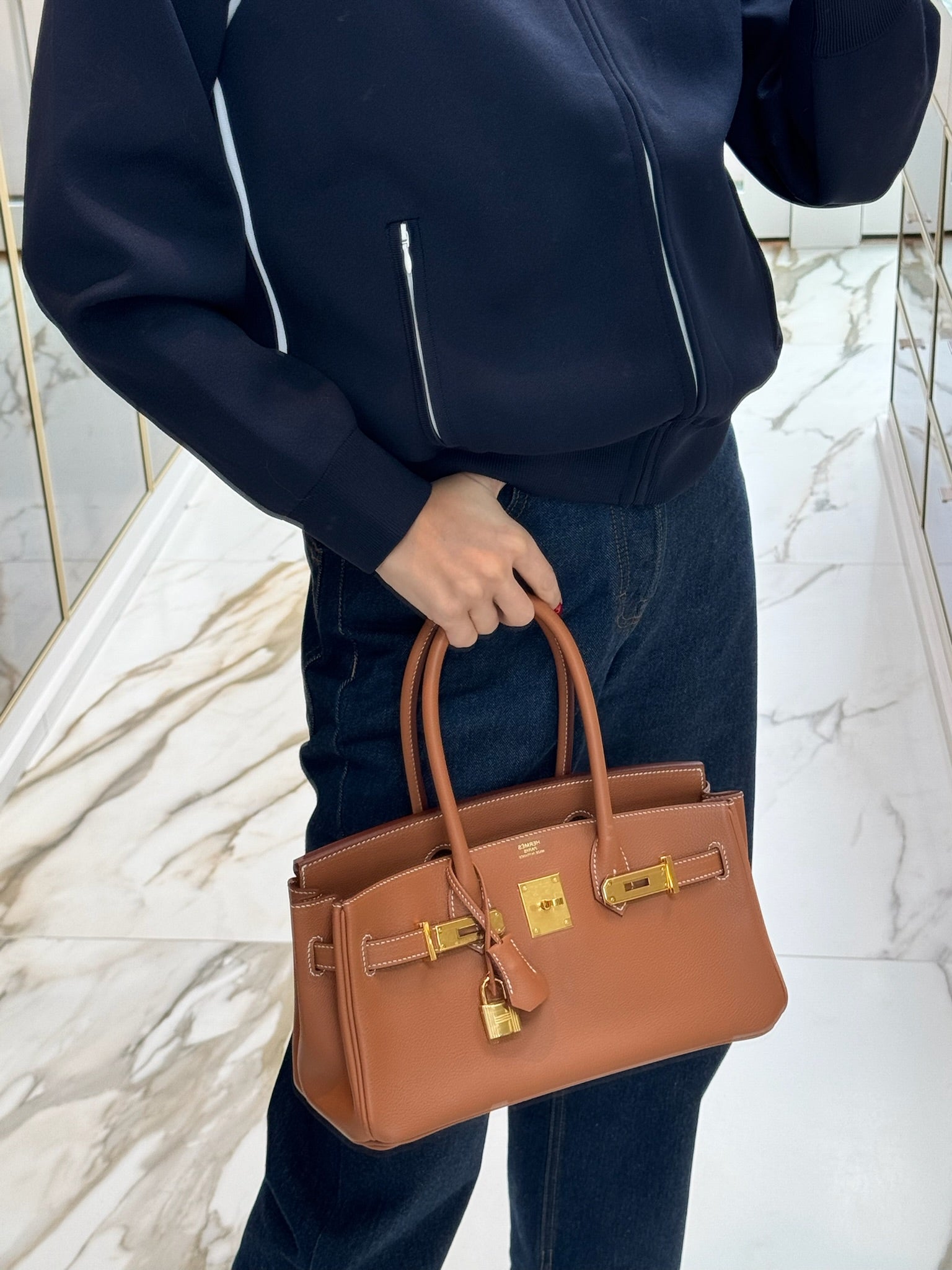 Hermès Birkin Shoulder Light 29 Gold Evercolor Gold Hardware、mySite、garminoutage.com