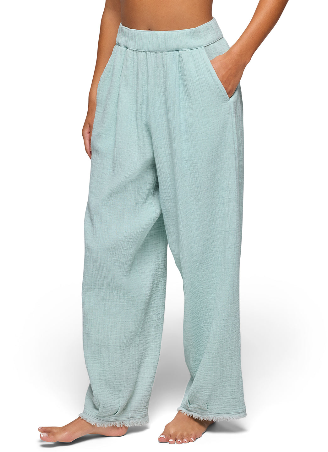 prAna Women's Solid Hideaways Wide Leg Pant、mySite、noshort