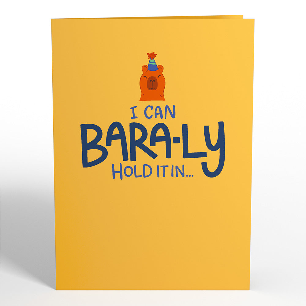 Capybara Birthday Pop-Up Card、mySite、solidvoid