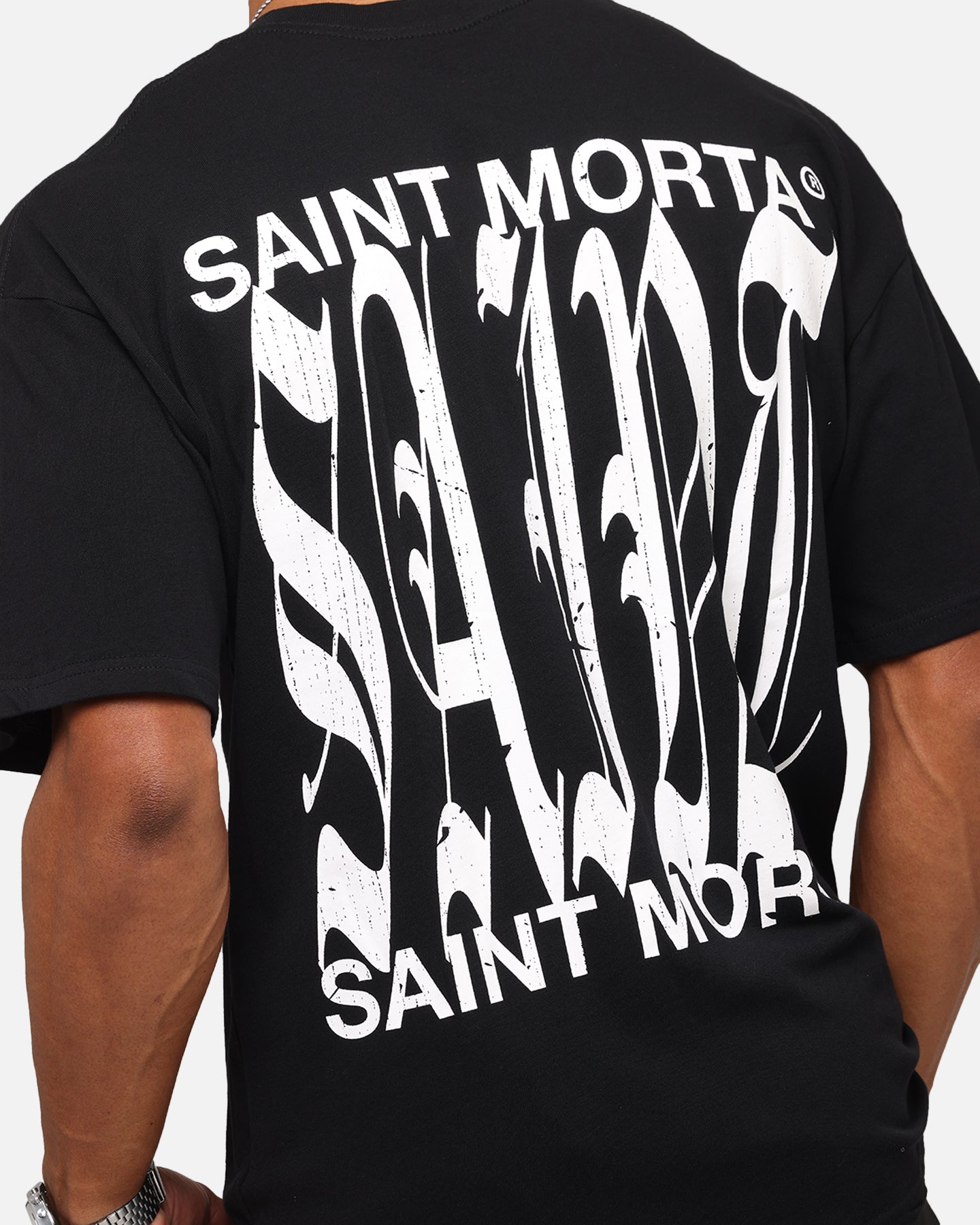 Saint Morta Ye Old Drop Shoulder T-Shirt Black、mySite、zt4zffjzw