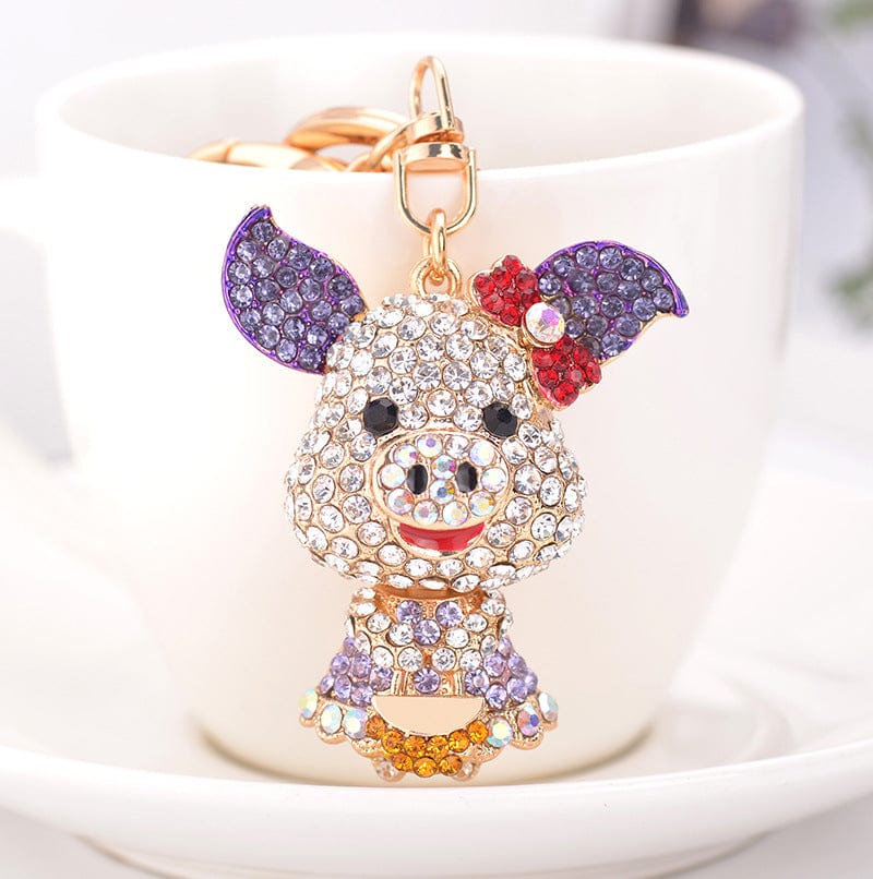 Little Miss Piggy Keychains with BLING*、mySite、g9winljtr