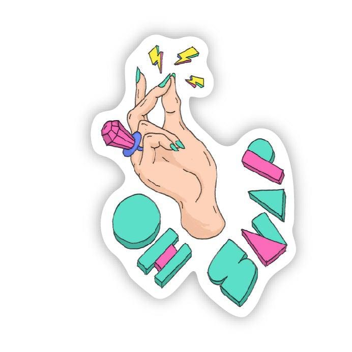  oh snap 90s sticker、mySite、elrpsem3k