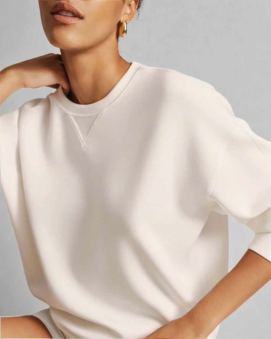 Spanx AirEssentials Crew, Powder、mySite、noshort