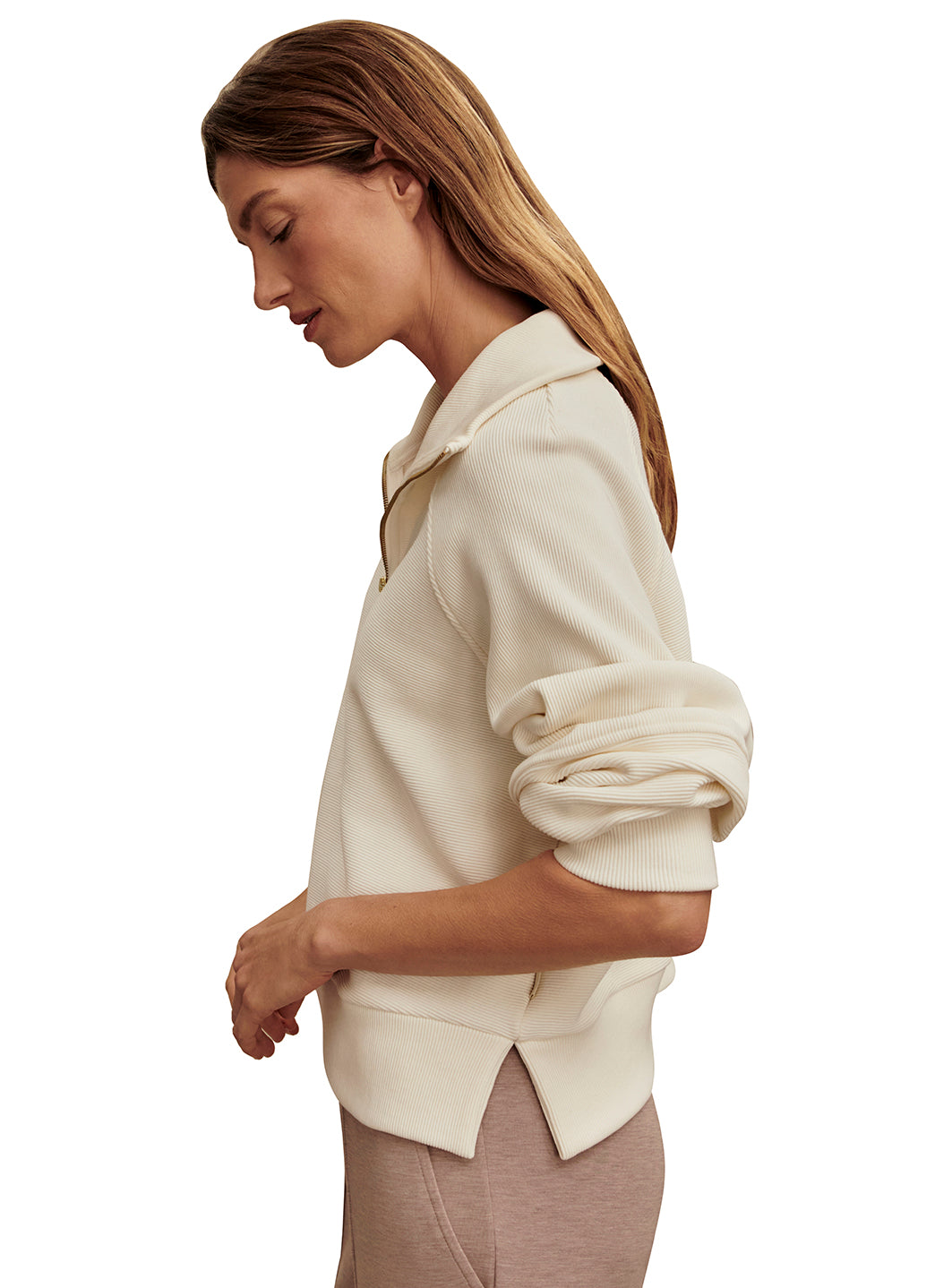 Varley Milano Half Zip Sweater、mySite、lovesweatpilates