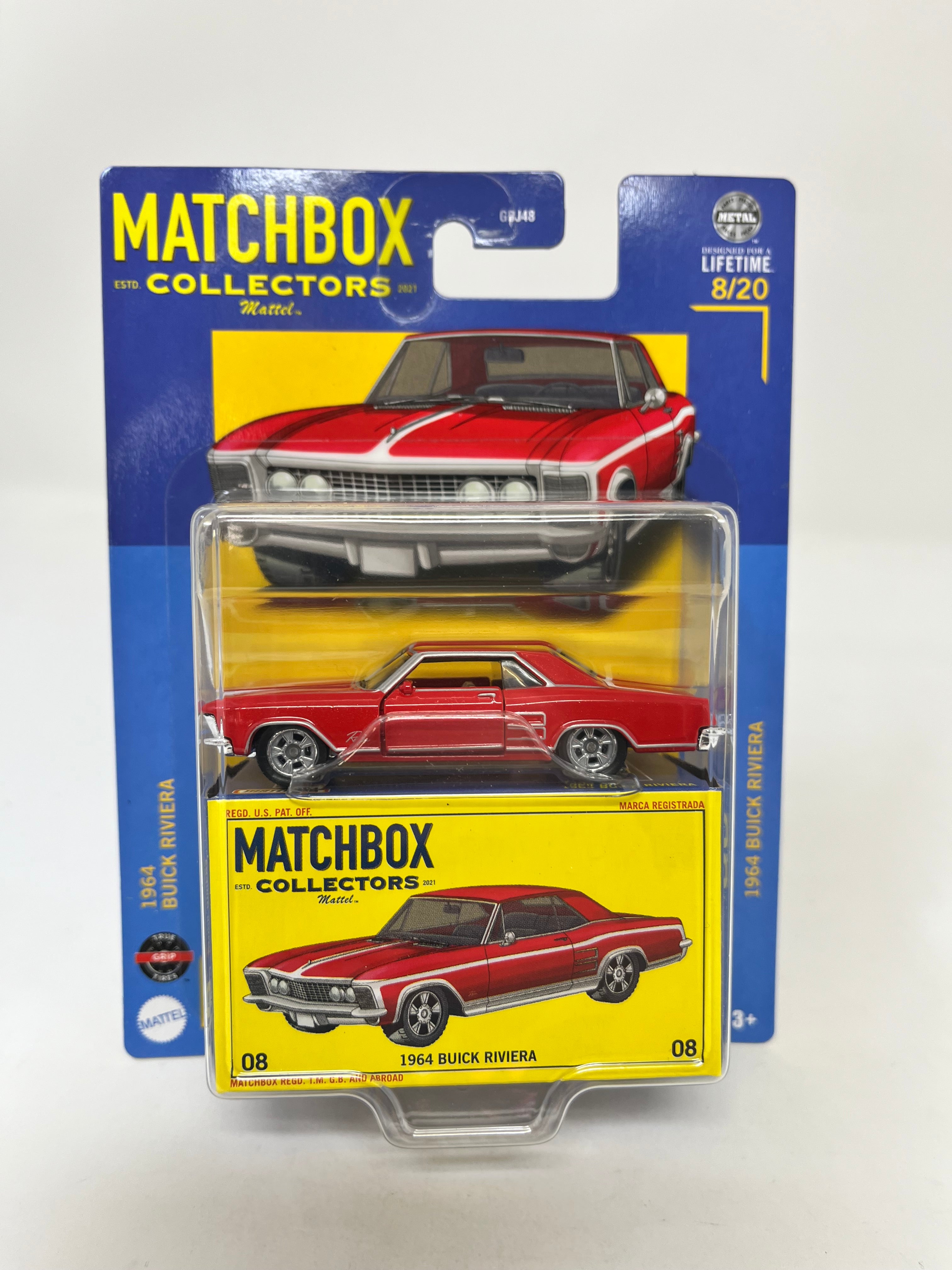 1964 Buick Riviera * RED * 2024 Matchbox Collectors Series Case W、mySite、hgirdovlk