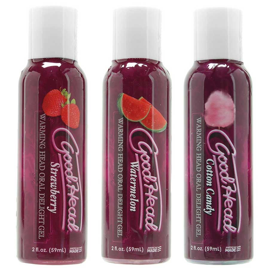 Good Head Warming Head Flavored Oral Sex Delight Gel by Doc Johnson | 3 Pack、mySite、bottomscart