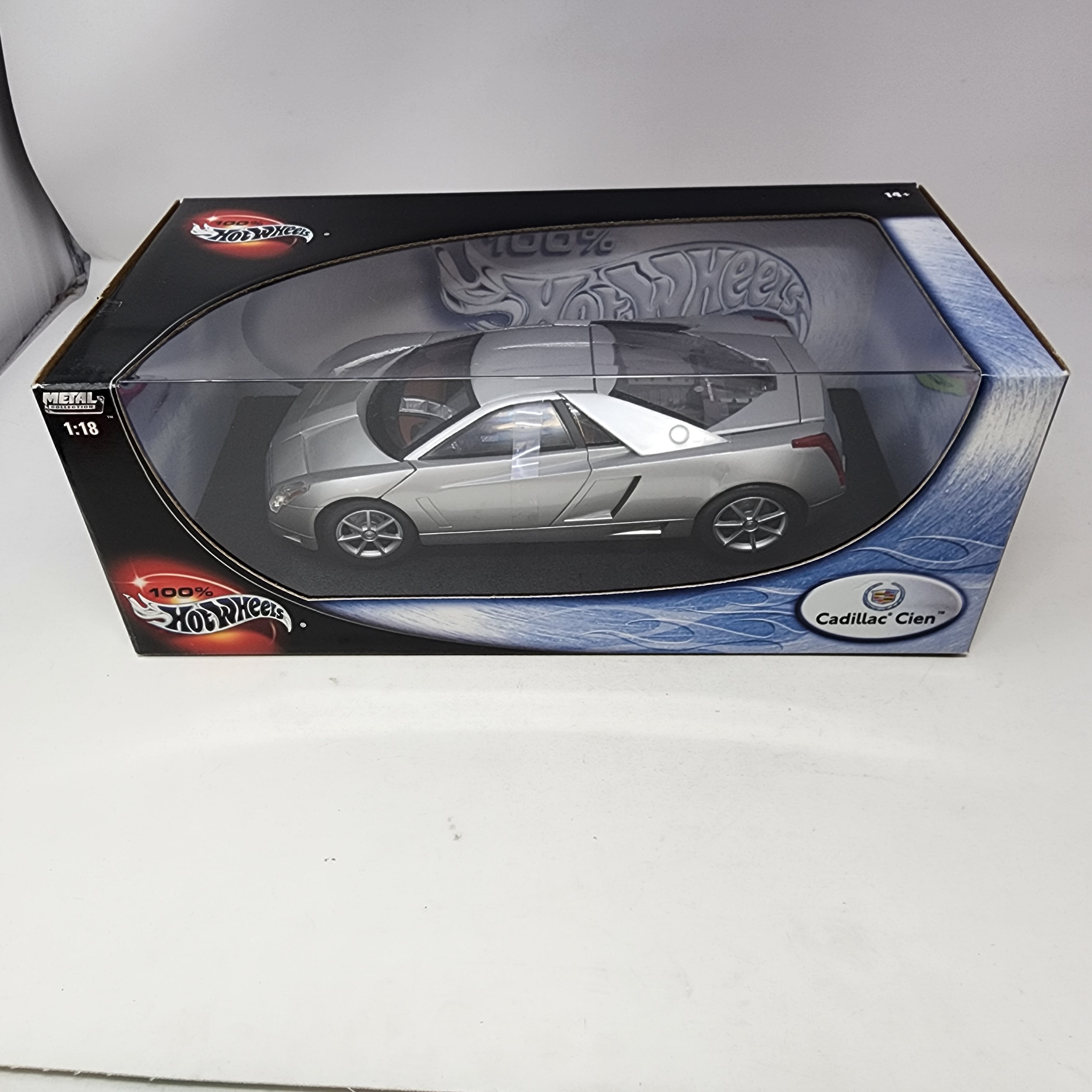 Cadillac Cien * Silver * 100% Hot Wheels 1/18 Scale、mySite、hgirdovlk