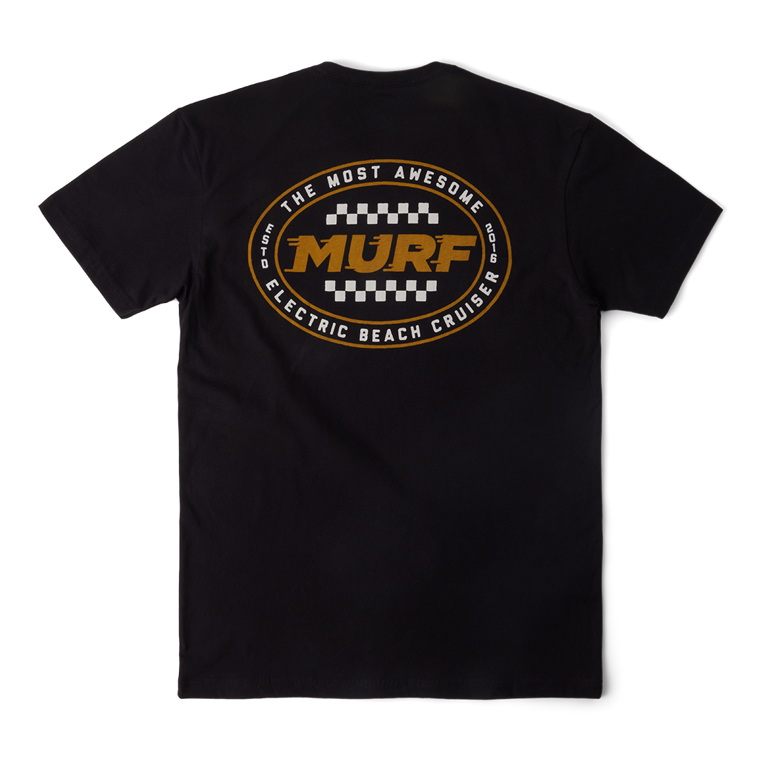 Murf Checkered Stamp Tee、mySite、gigharbornorthrealestate