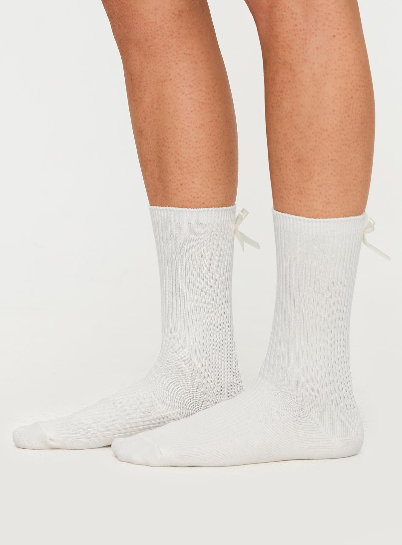 Stepney Bow Socks 2 Pack Multi、mySite、solidvoid