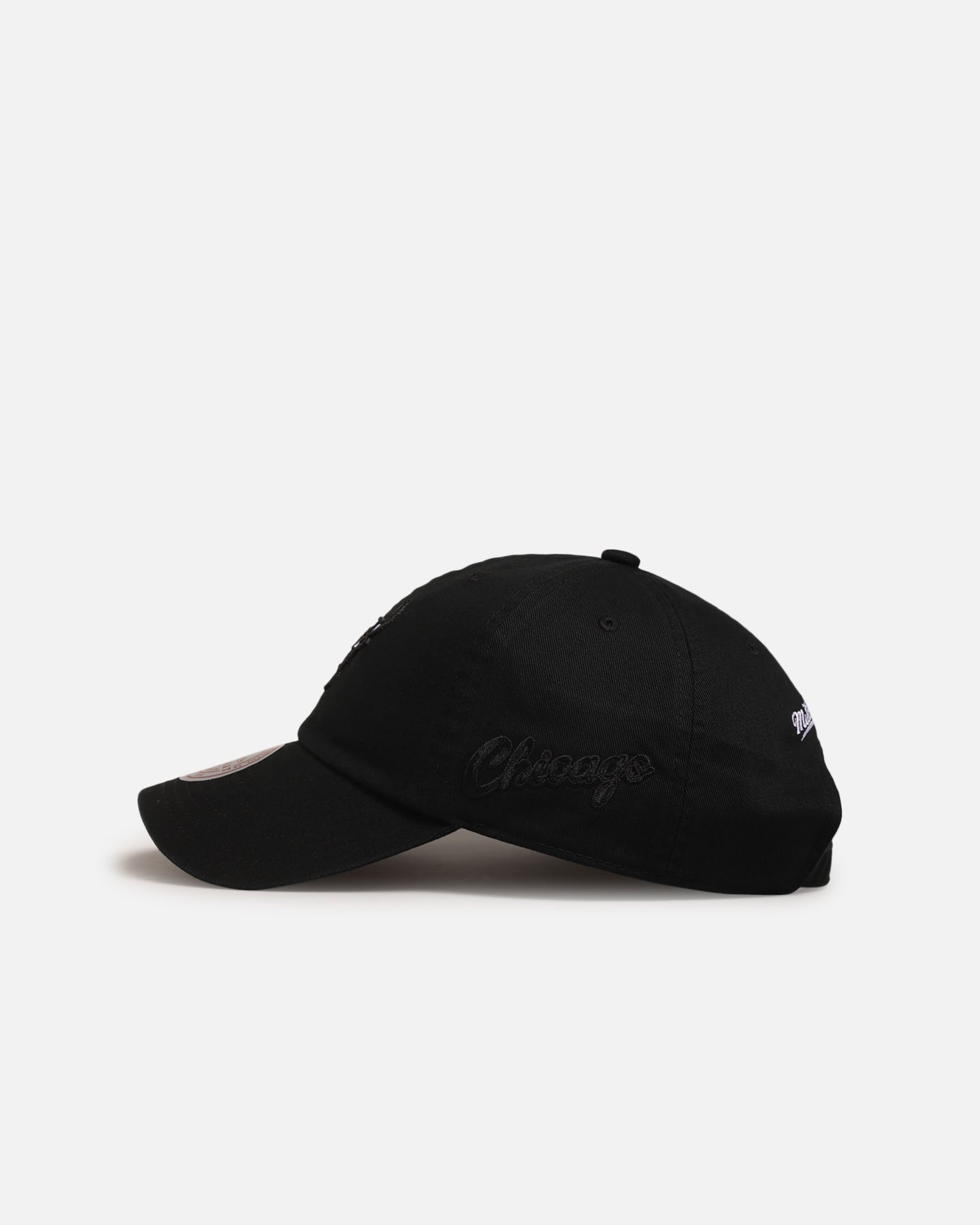 Mitchell & Ness Chicago Bulls 'Team Logo' Dad Fit Strapback Black、mySite、zt4zffjzw