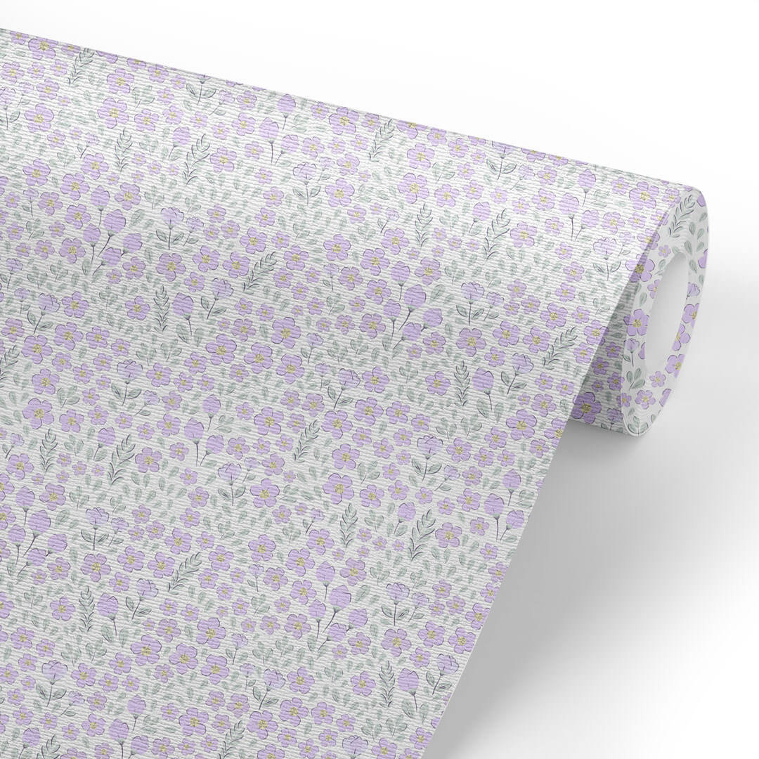  Lilac Meadow Removable Wallpaper、mySite、layawaytickets