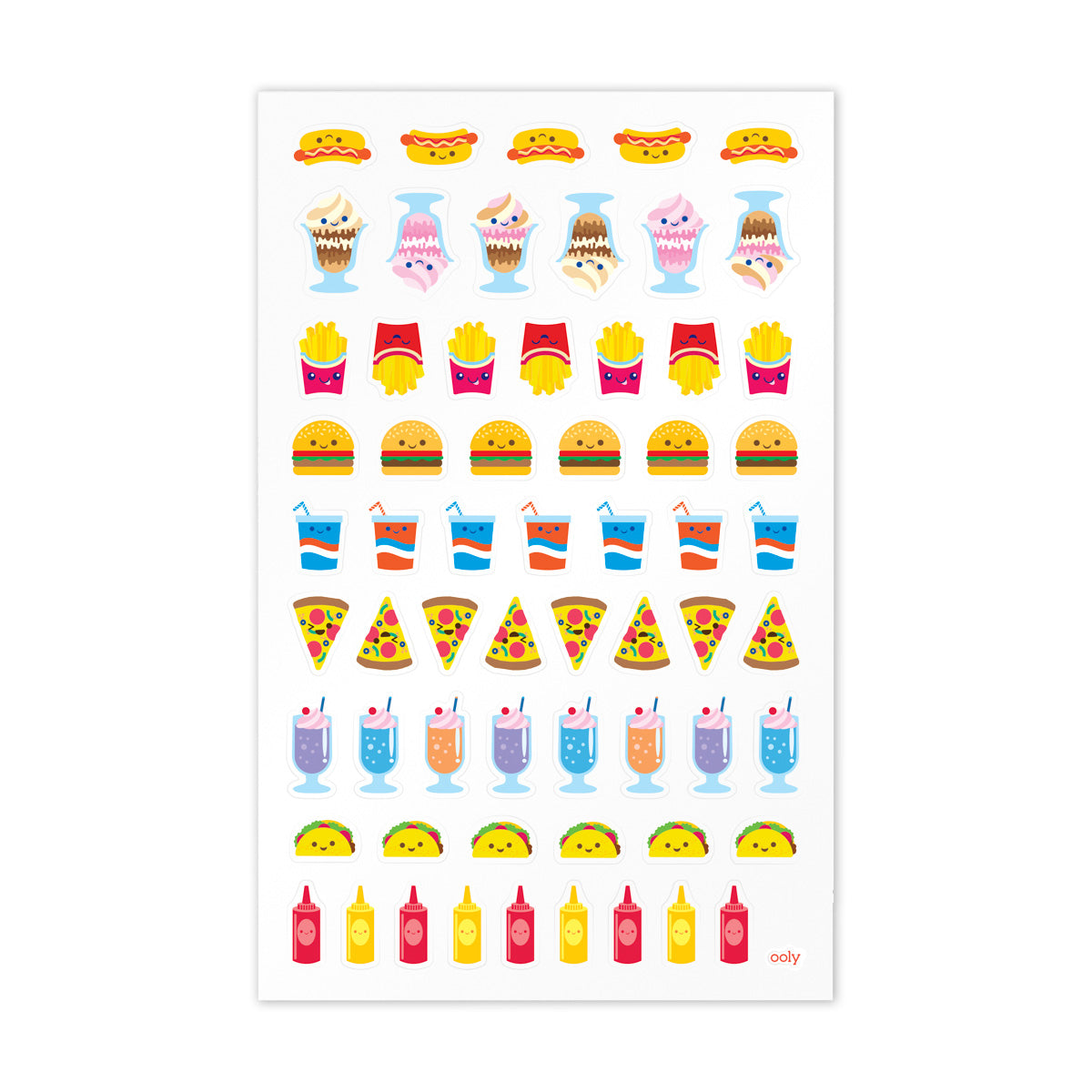  Fast Food Itsy Bitsy Stickers、mySite、ghnorth
