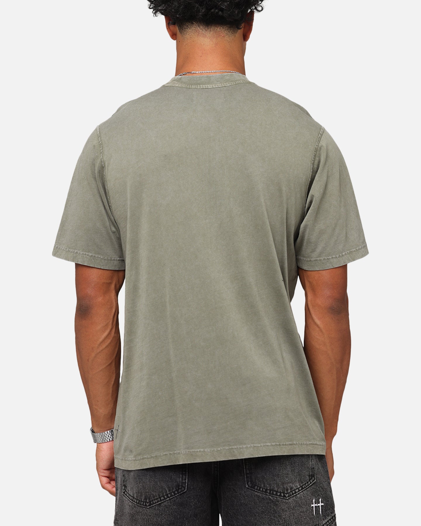 Saint Morta Vintage T-Shirt Washed Dark Khaki、mySite、zt4zffjzw