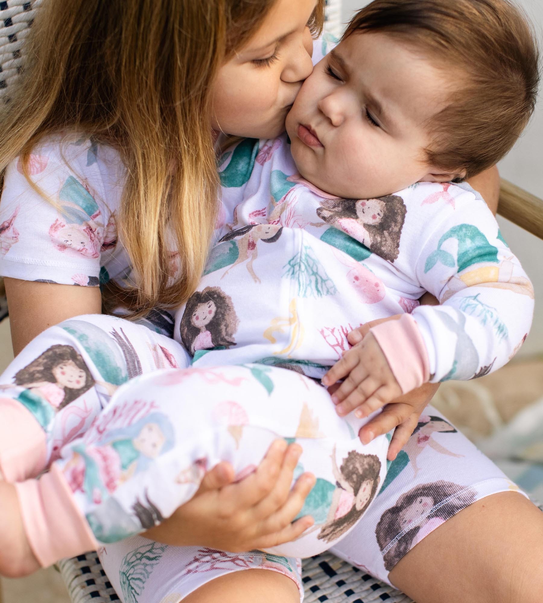  Magical Mermaids Organic Cotton Two-Piece Pajamas、mySite、layawaytickets