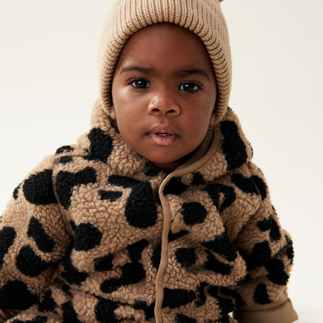  Liewood Fraser Baby Pile Jumpsuit - Mega Leo - Oat Mix、mySite、merchandisen