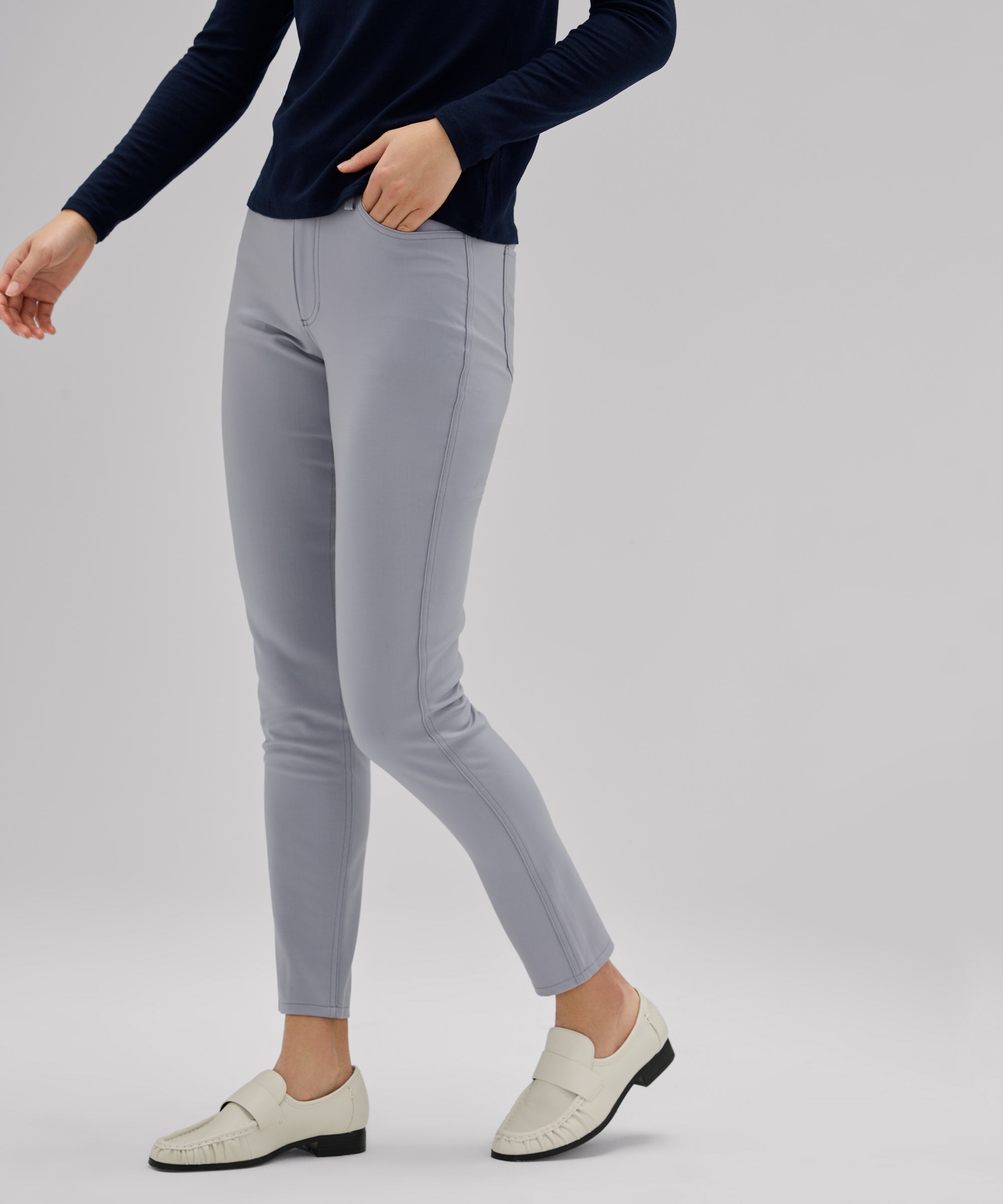 Women's Slim Merino Travel Pants、mySite、noshort