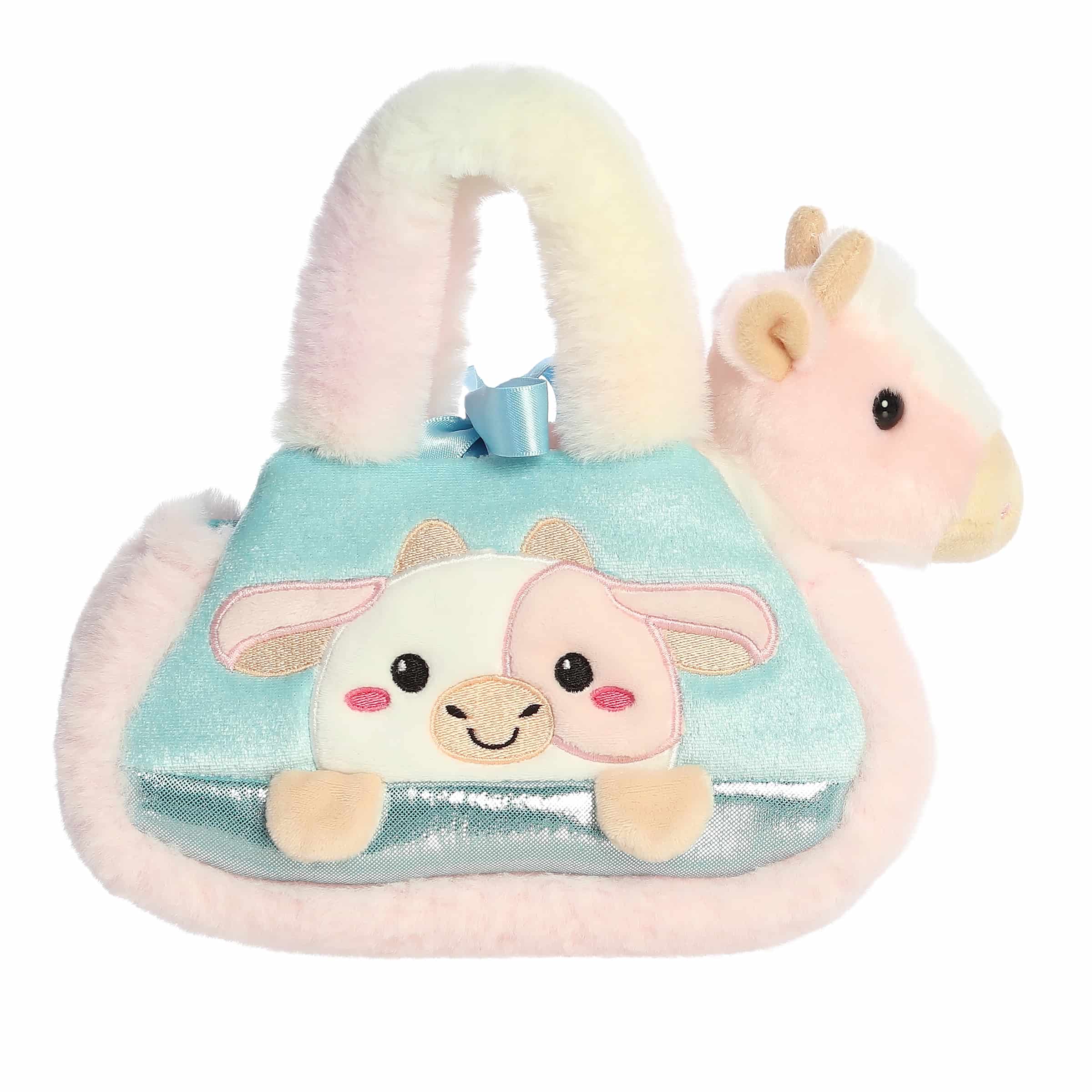 Aurora® - Fancy Pals™ - 7.5 Peek-A-Boo™ Strawberry Cow、mySite、g9winljtr