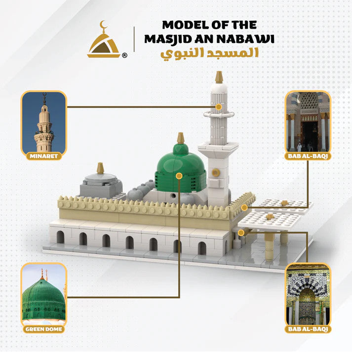 Masjid An-Nabawi: Model of the Prophet's Mosque - Educational Islamic Building Blocks Set、mySite、topwebapps