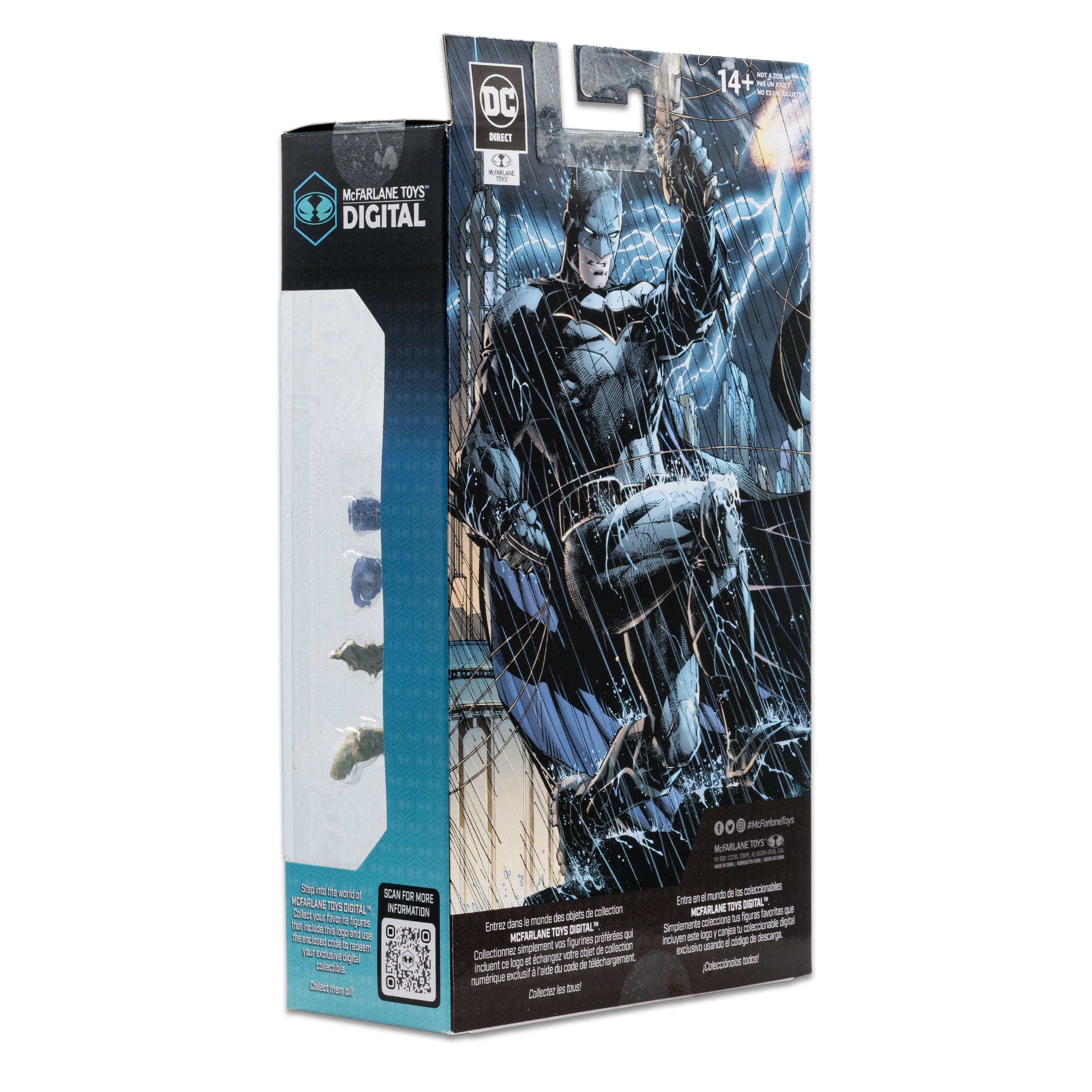 DC Direct Batman (DC Rebirth) with McFarlane Toys Digital Collectible、mySite、hgirdovlk