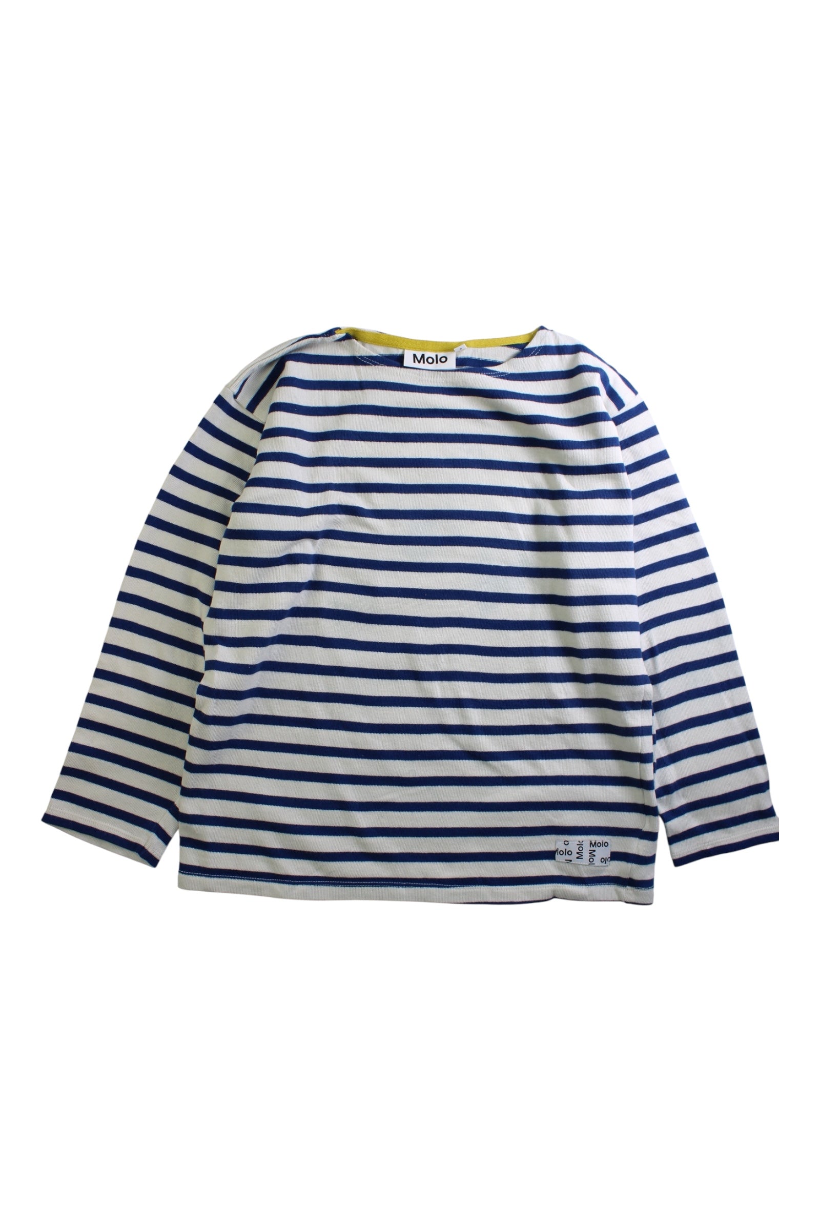 Molo Striped Long Sleeve T-Shirt 8Y、mySite、g9winljtr