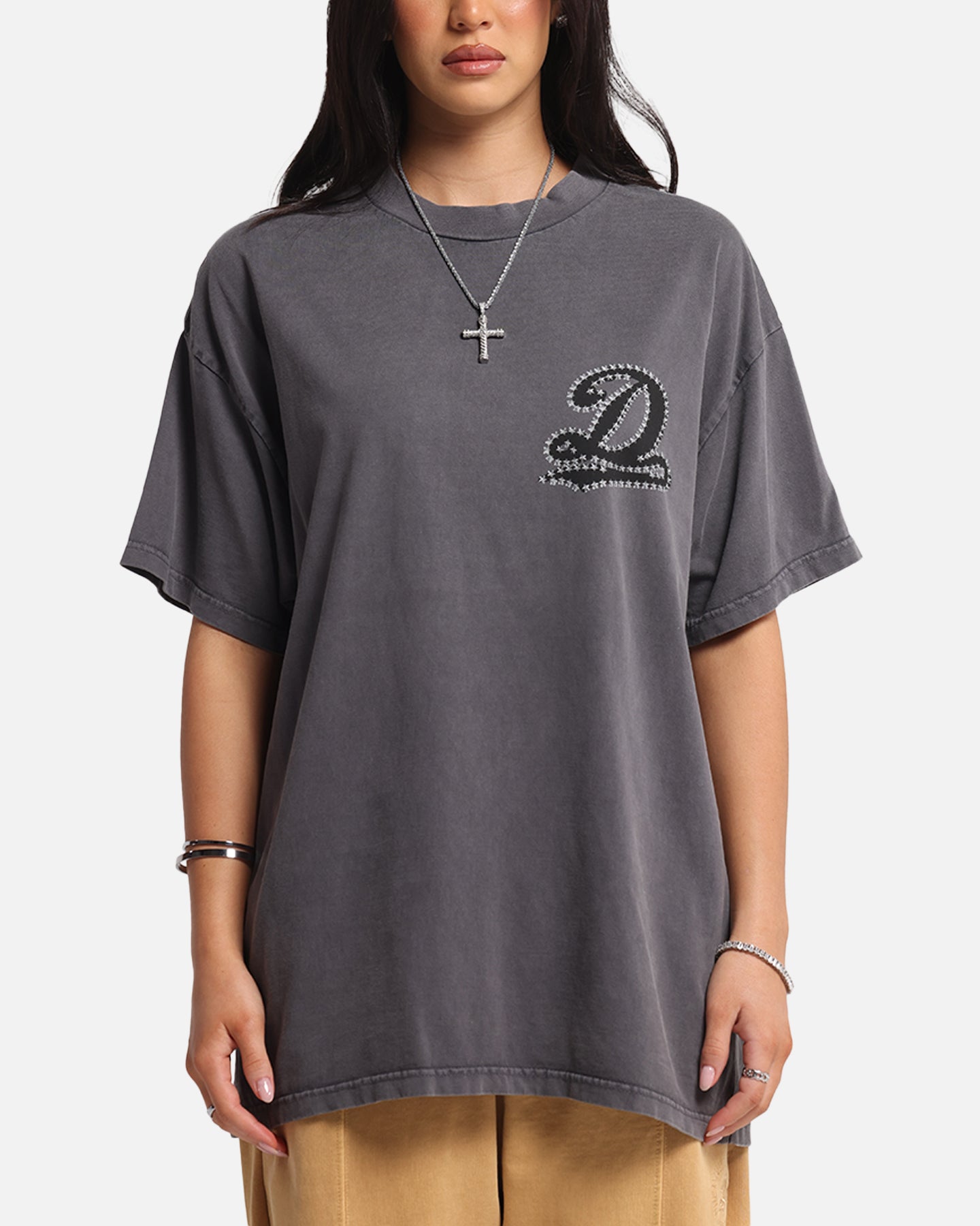 Dreamville Stars T-Shirt Vintage Grey、mySite、zt4zffjzw