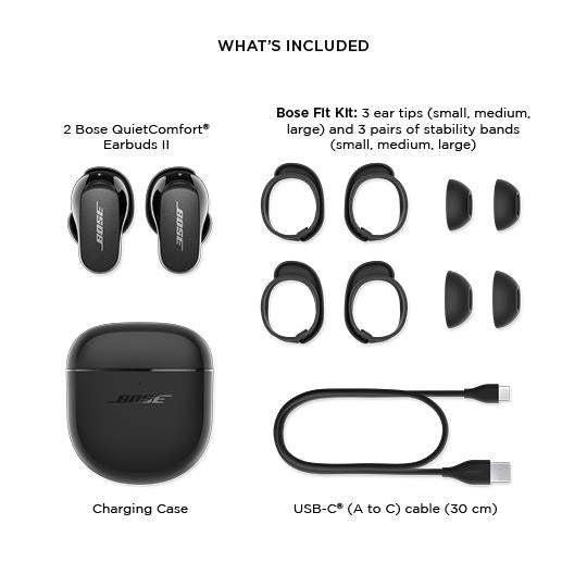 Bose QuietComfort Noise Cancelling Earbuds II (Black)、mySite、camillekostekn