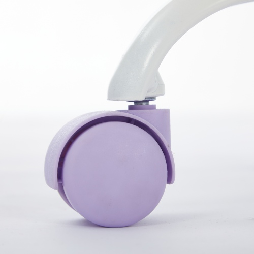 A&A Furniture Office Chair,Artificial rabbit hair Home Office Chair with Golden Metal Base,Adjustable Desk Chair Swivel Office Chair,Vanity Chair(Orange)、、casual