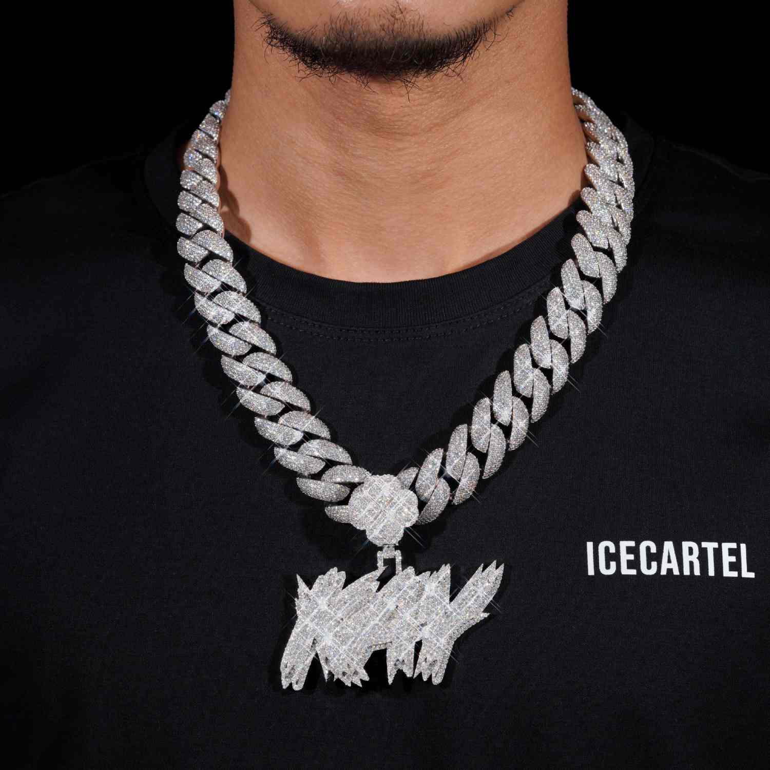 KAY Custom Moissanite Pendant 14K Gold、mySite、hinf8tx79