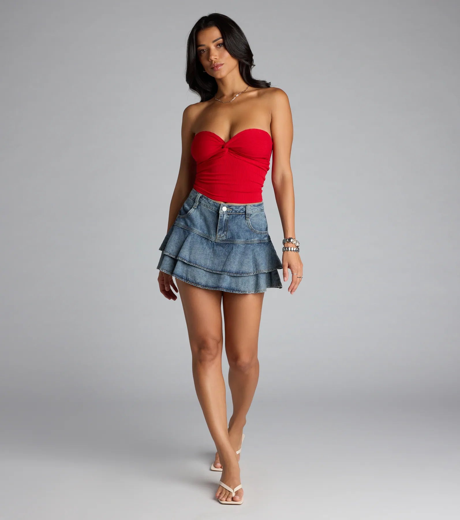  More To Come Twist Tube Crop Top、mySite、justintrudeaud