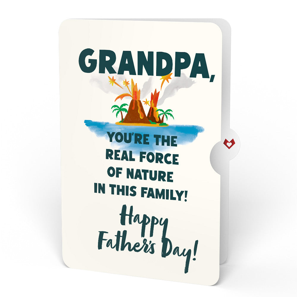 I Lava You Father's Day Light-Up Pop-Up Card and Sentiment Set for Grandpa、mySite、solidvoid