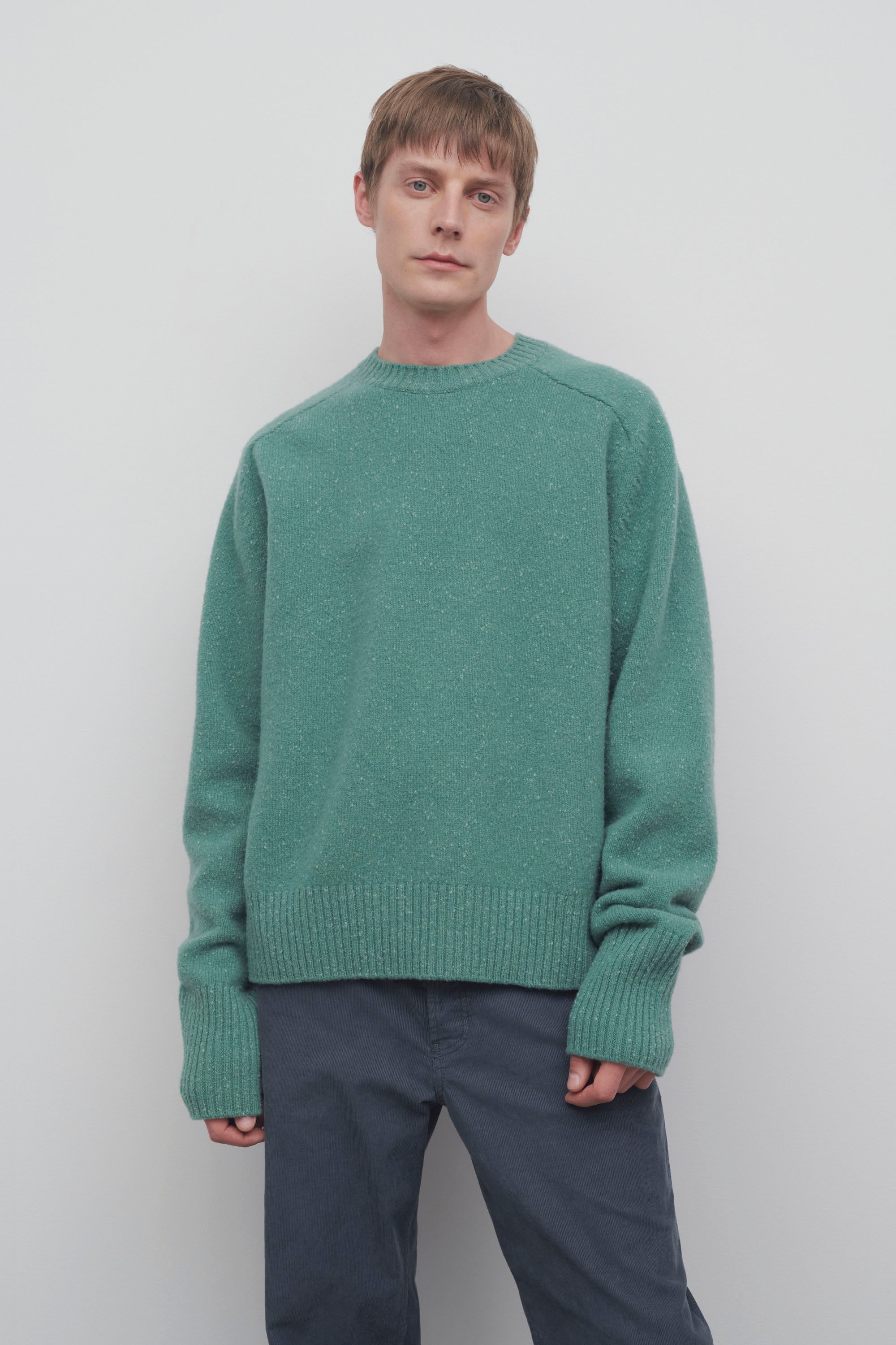 Mansell Sweater in Virgin Wool、mySite、aoinhome