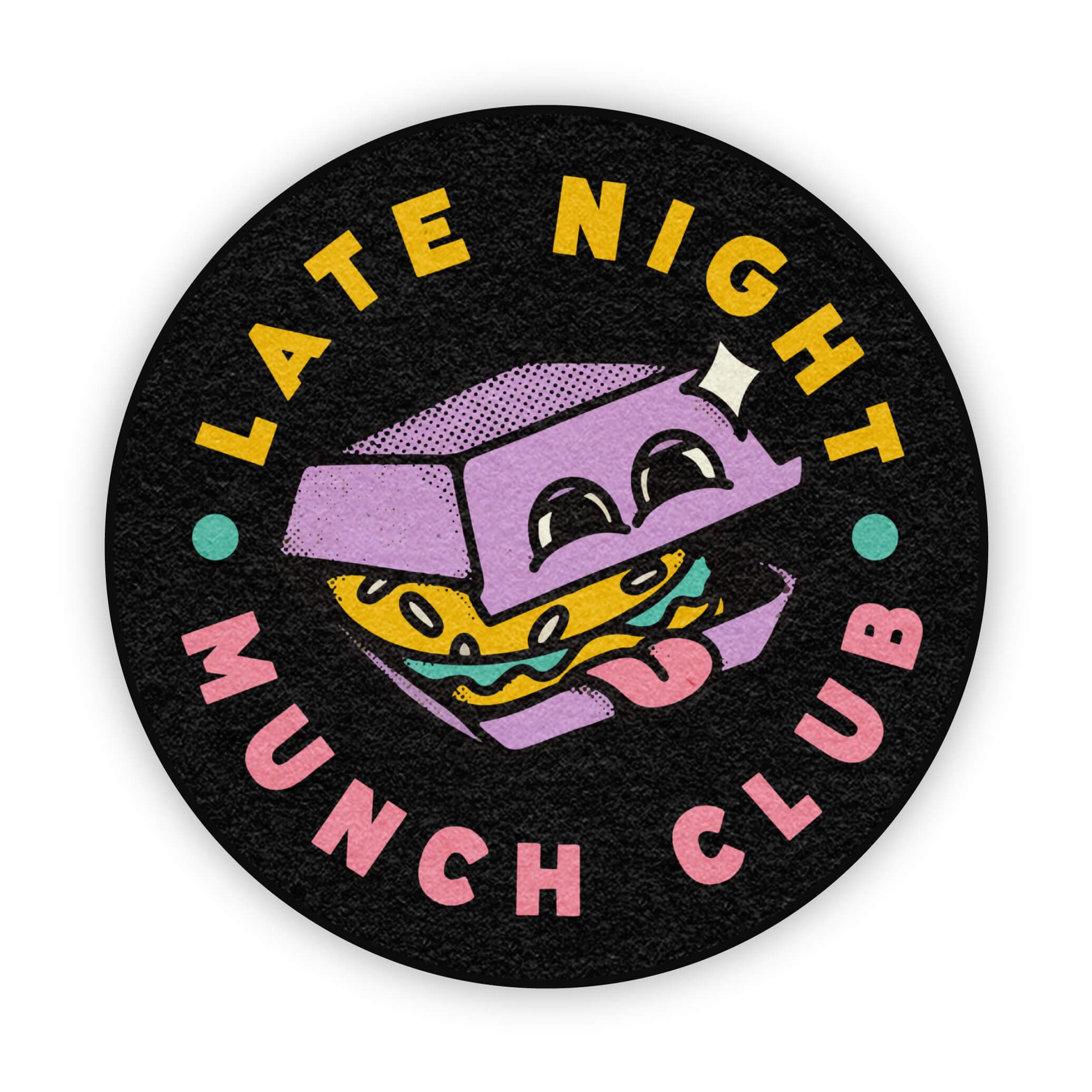  Late Night Munch Club Sticker、mySite、ghnorth