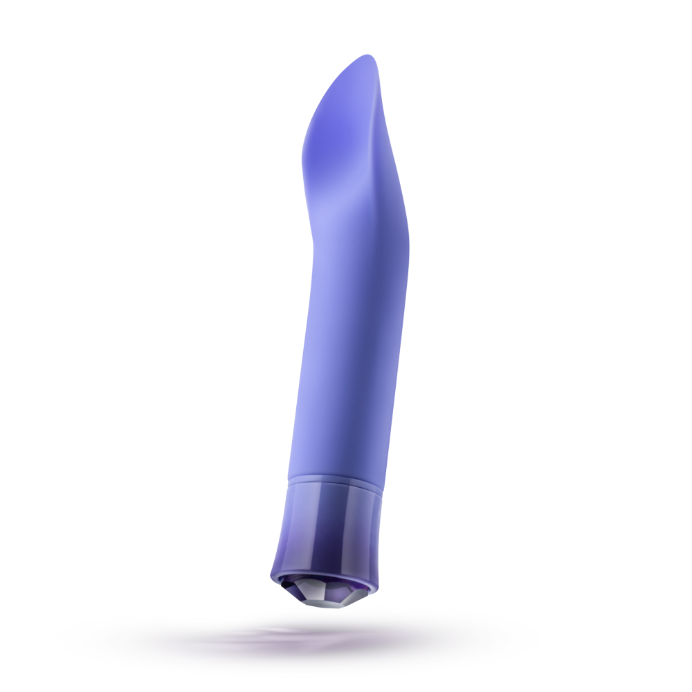 Oh My Gem By Blush® | Enrapture: 6.5 Inch Warming Clitoral Vibrator in Tanzanite with Powerful RumboTech™ Technology、mySite、bottomscart