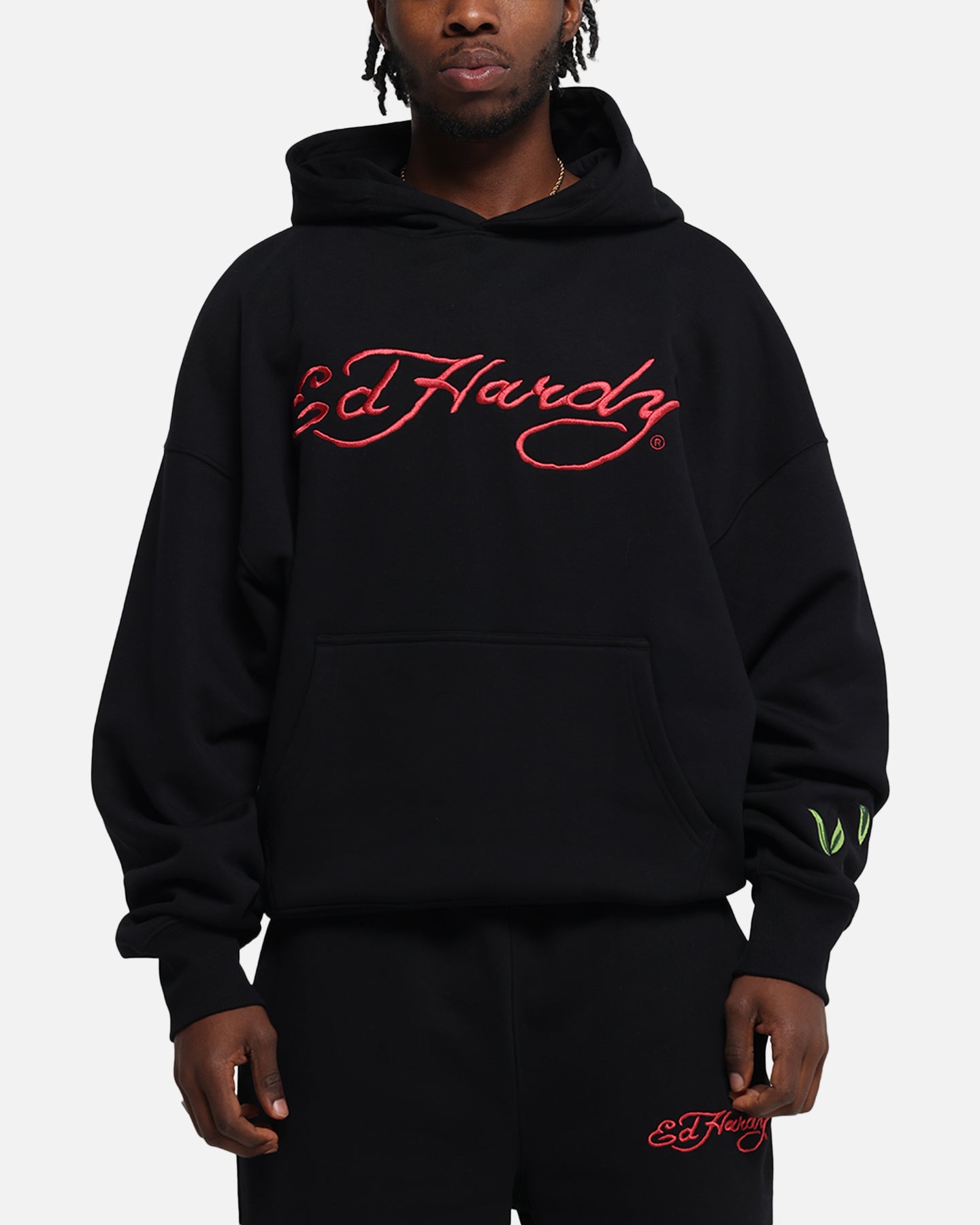 Ed Hardy Cherry Hoodie Black、mySite、zt4zffjzw